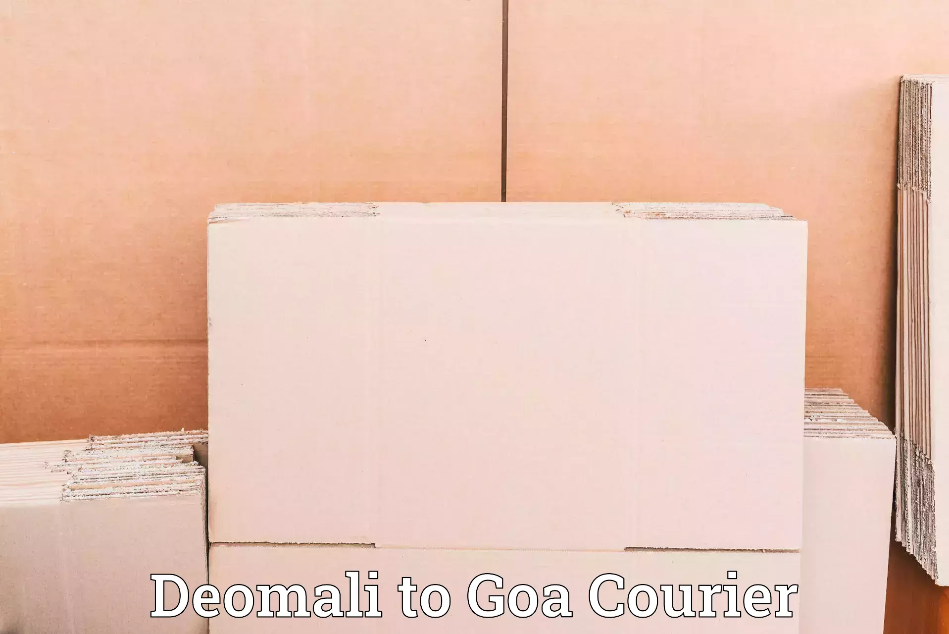 Parcel handling and care Deomali to Ponda