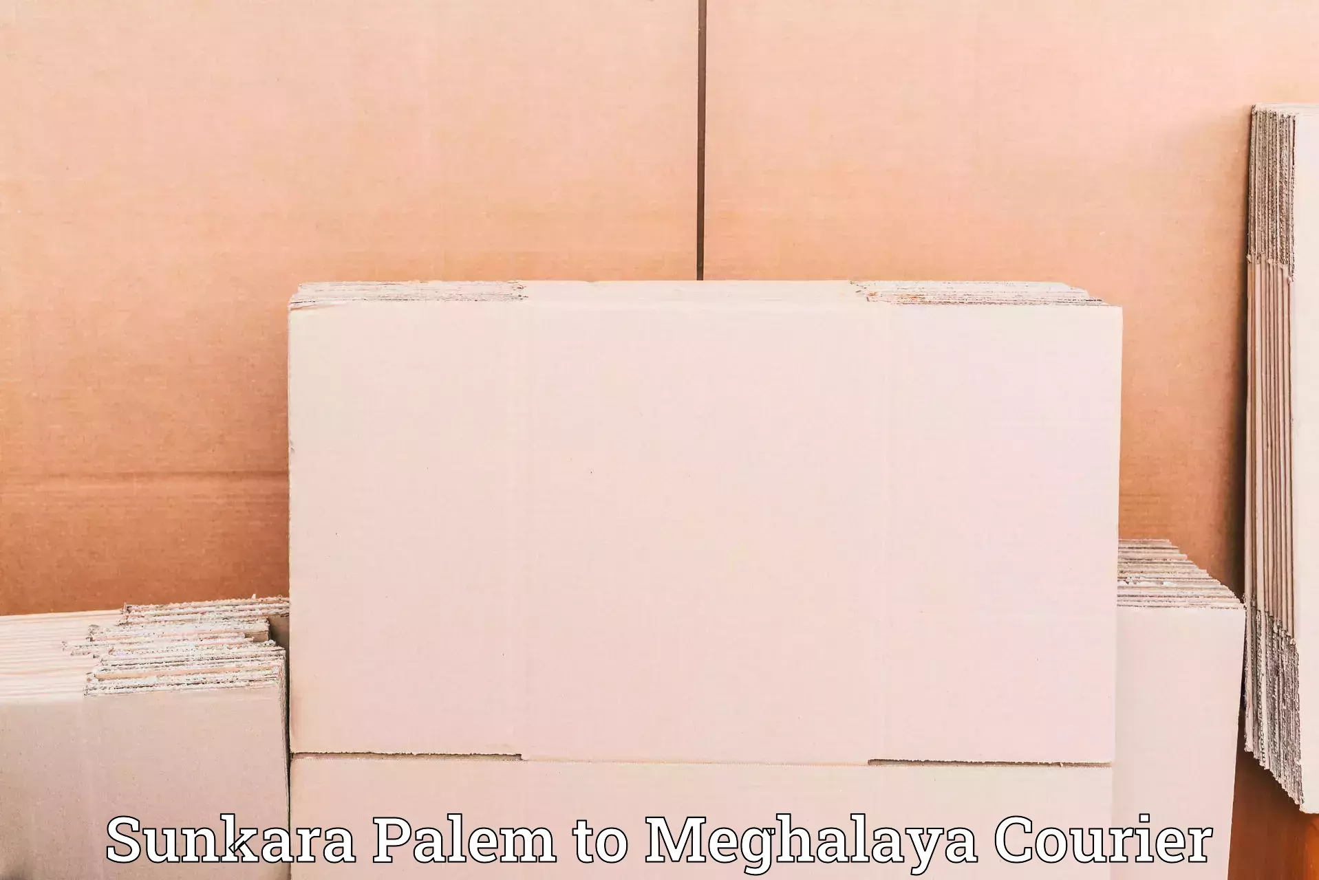 Courier service booking Sunkara Palem to Meghalaya