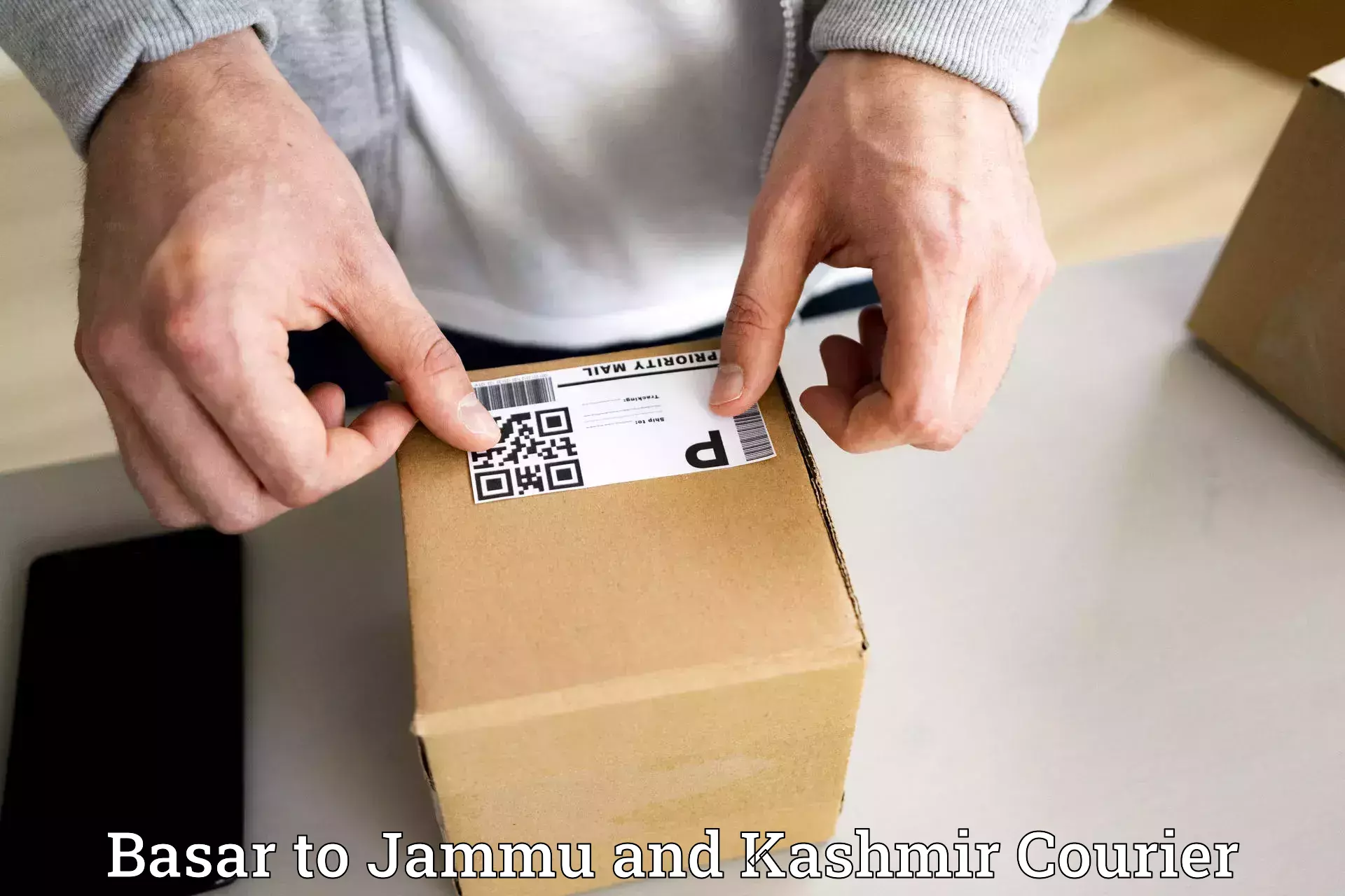 Scheduled delivery Basar to Jammu and Kashmir