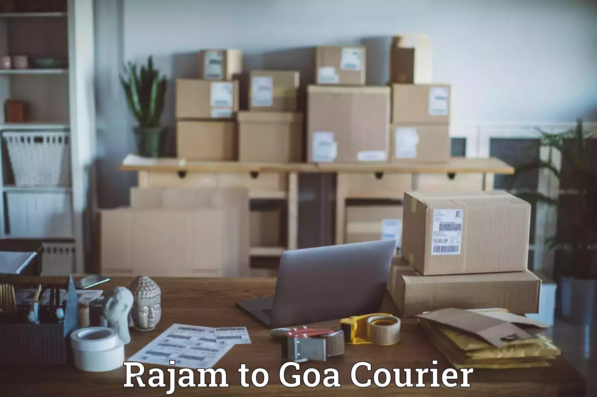 Reliable courier service Rajam to Goa
