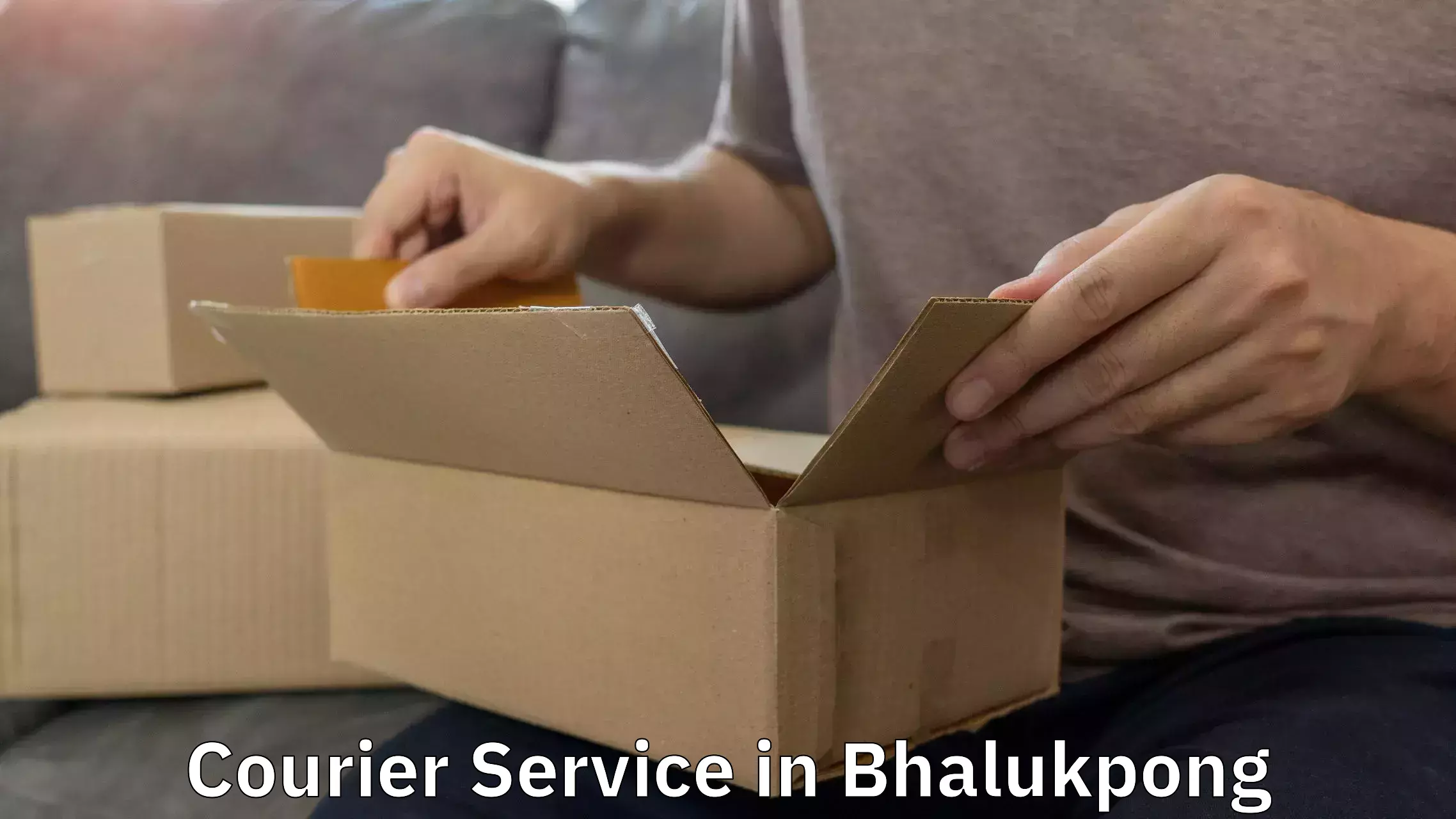 Global parcel delivery in Bhalukpong
