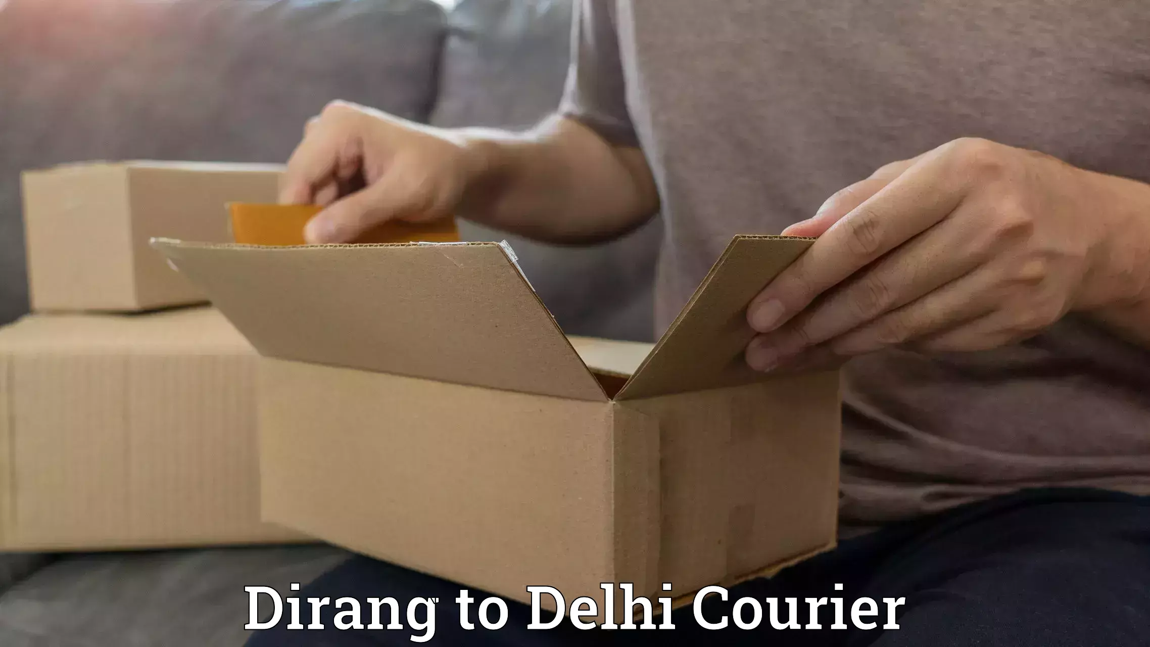 24-hour delivery options Dirang to Guru Gobind Singh Indraprastha University New Delhi