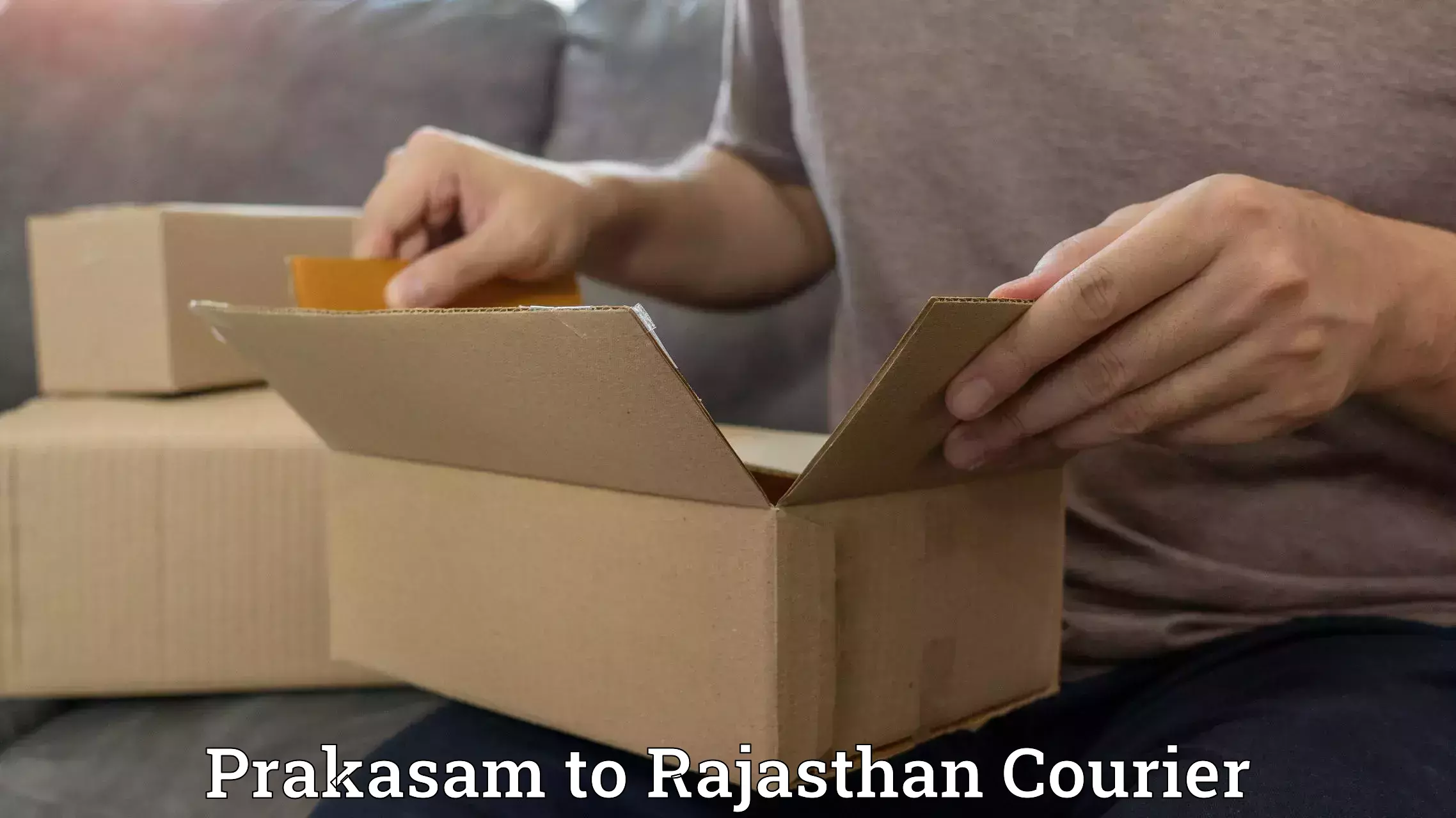 Bulk order courier Prakasam to Khetri Nagar