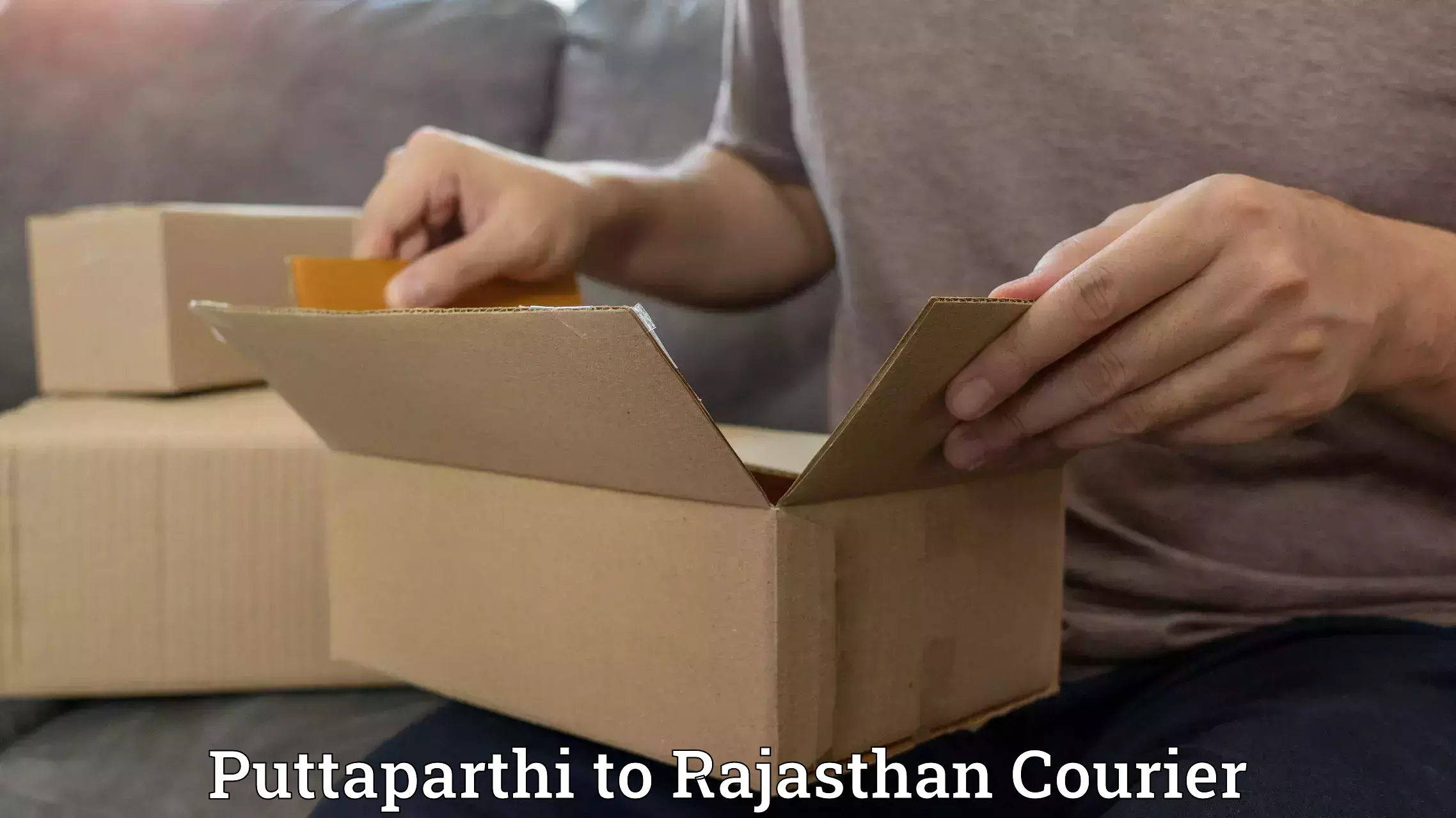 Urban courier service Puttaparthi to Kushalgarh