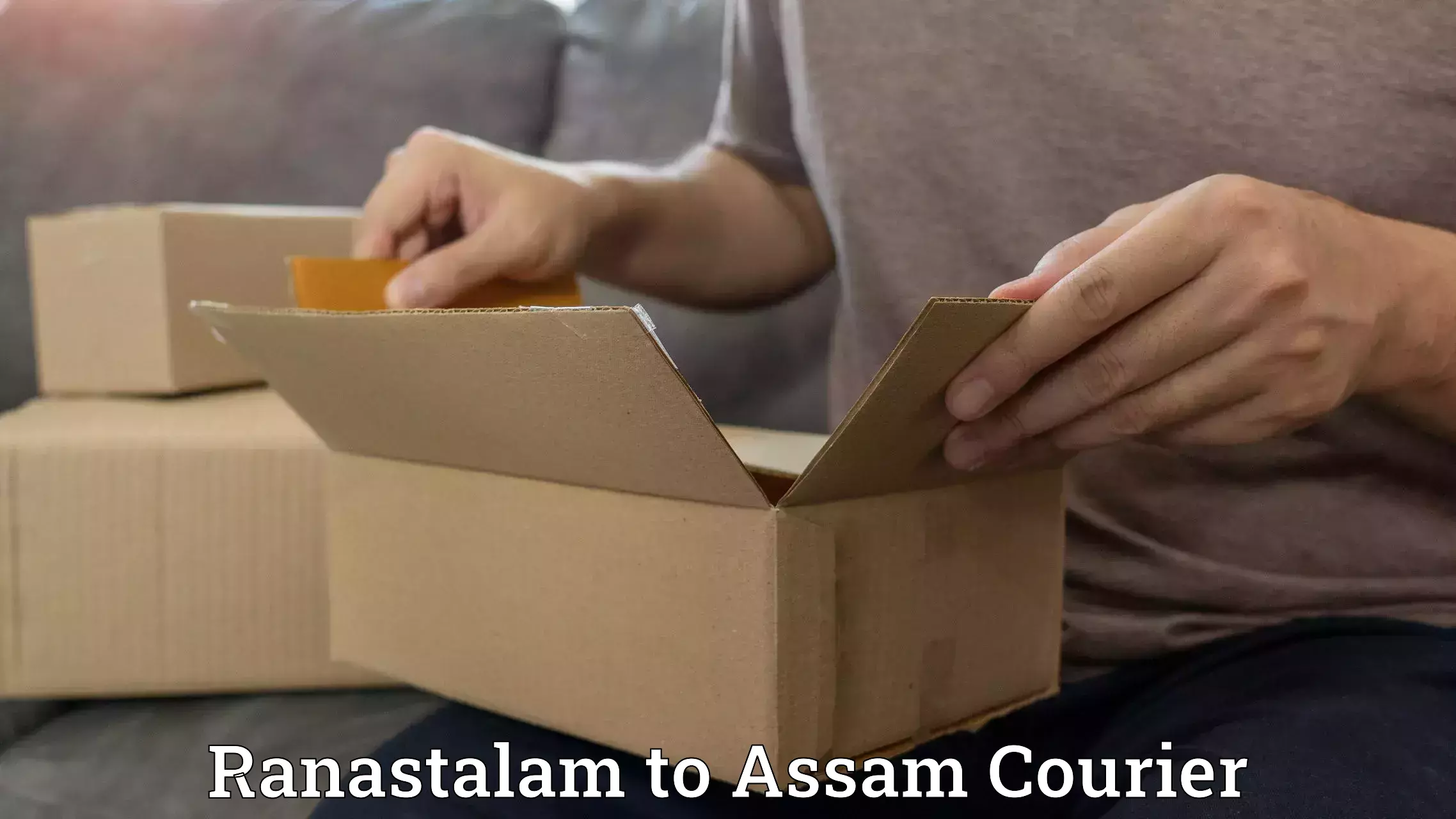 Regular parcel service Ranastalam to Guwahati University