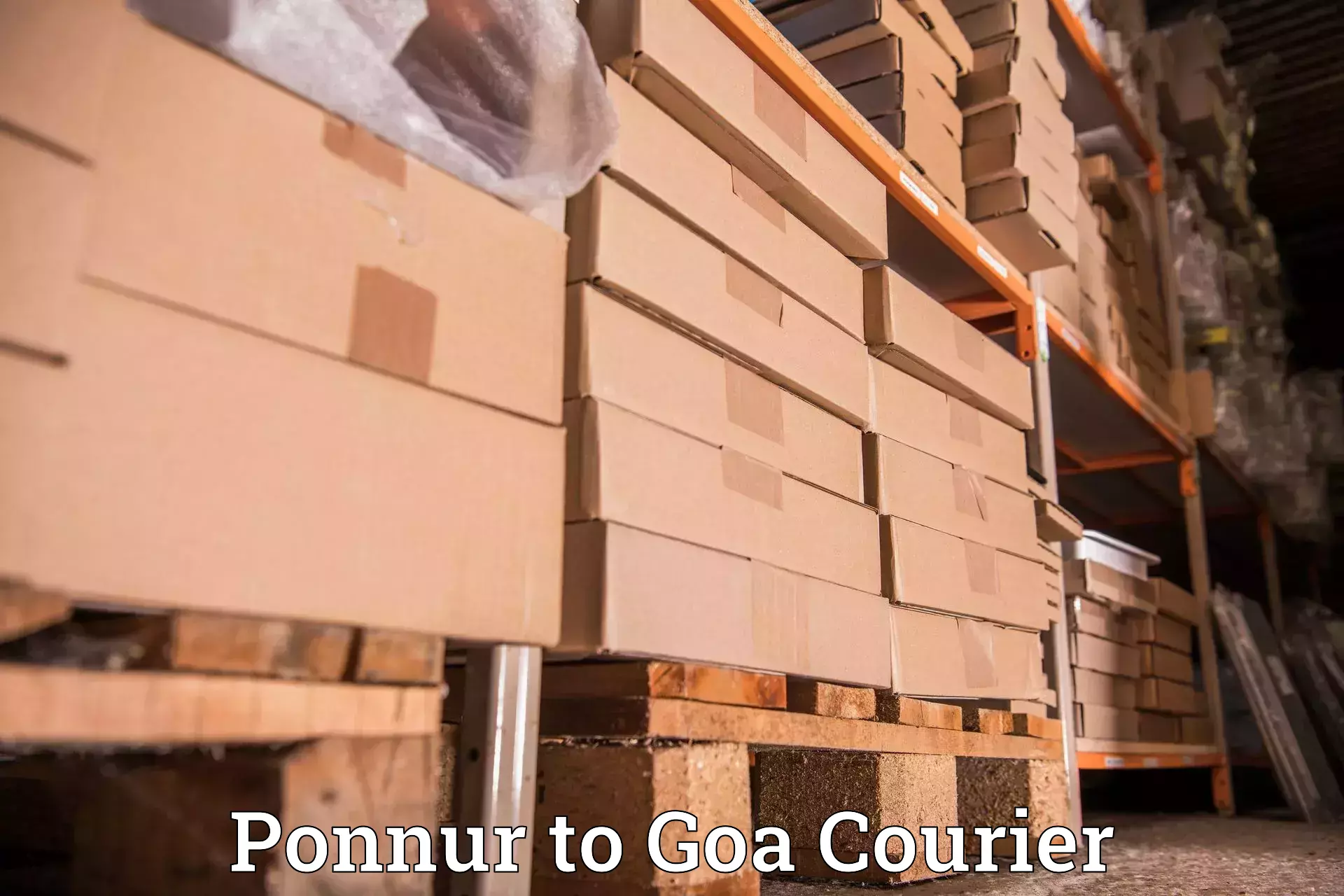 Advanced shipping technology Ponnur to IIT Goa