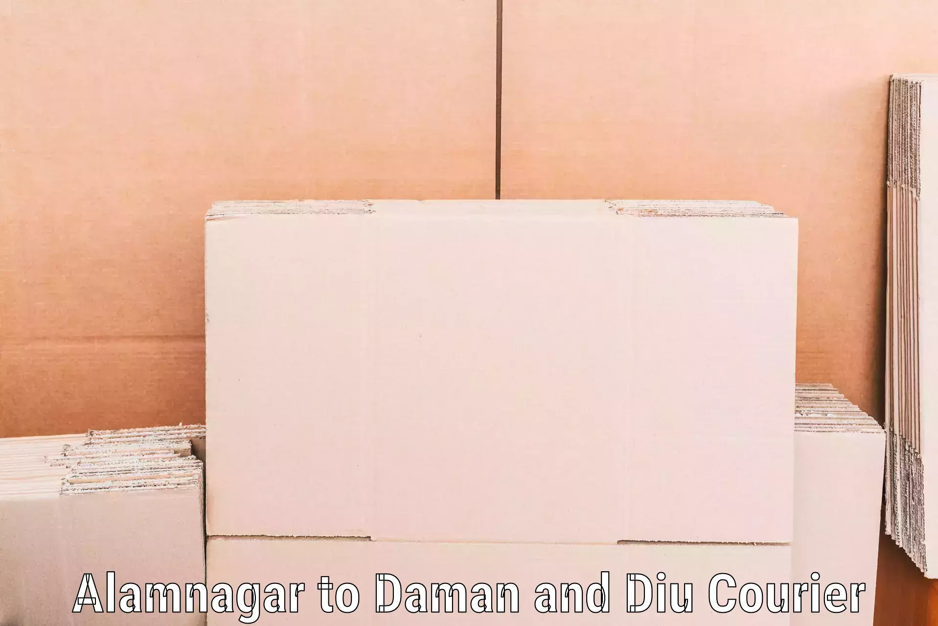 Household moving solutions Alamnagar to Diu