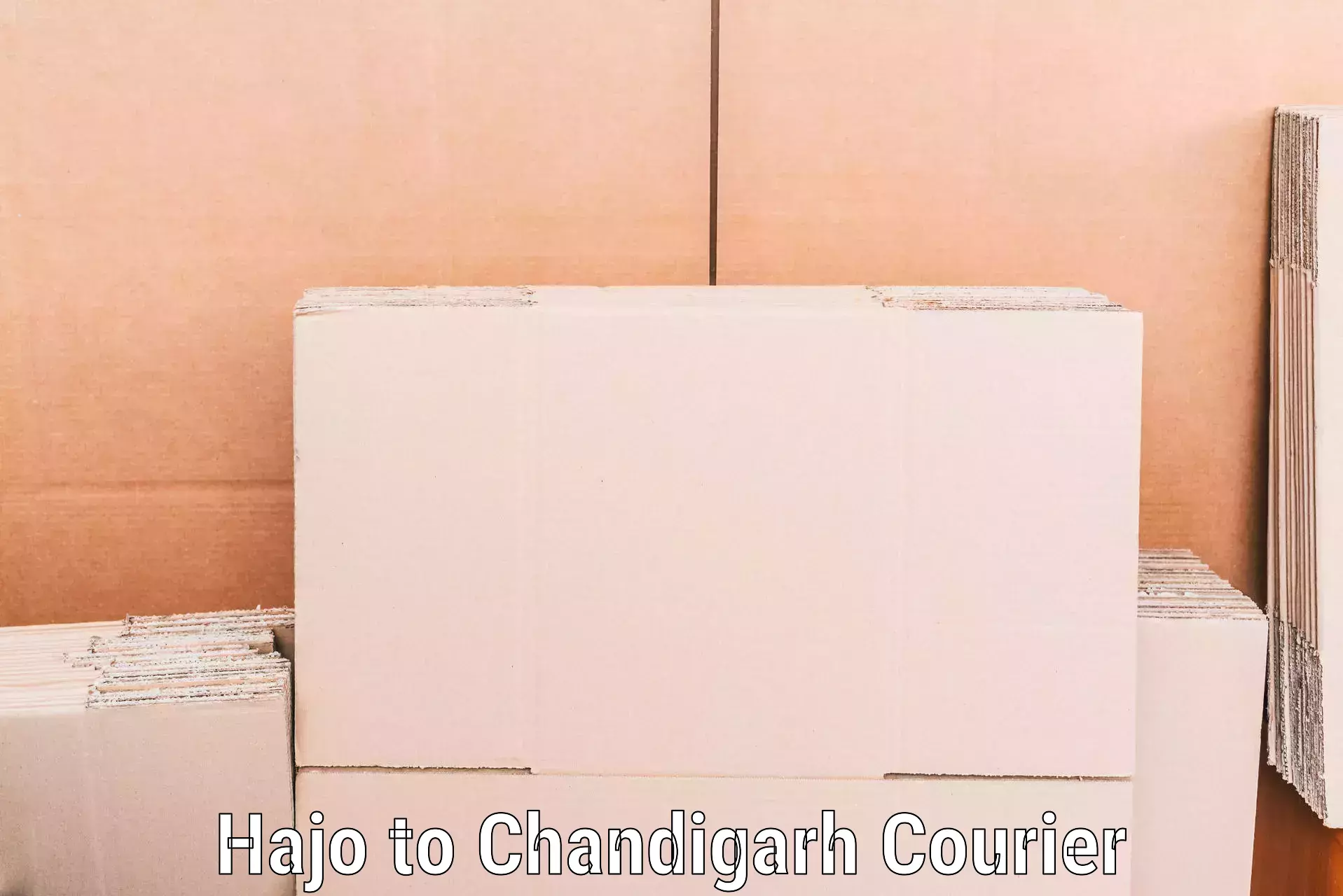 Specialized household transport Hajo to Chandigarh