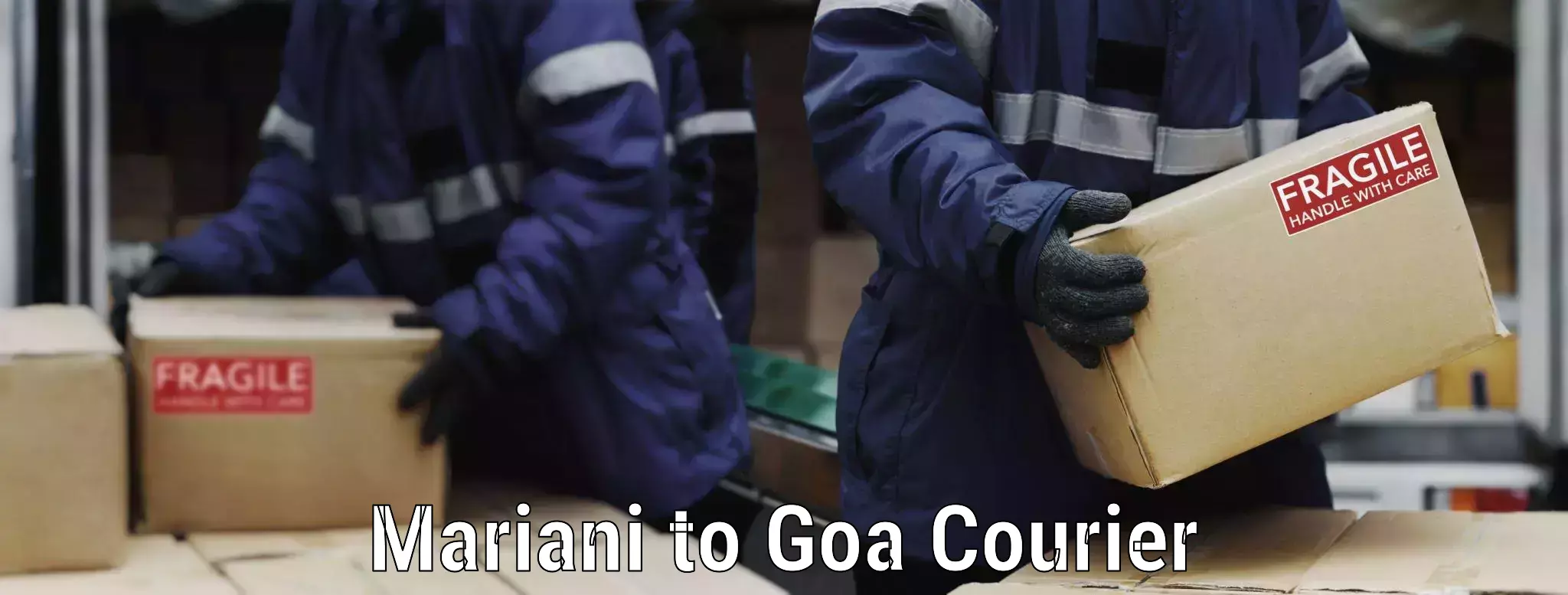 Household goods transporters Mariani to Goa University