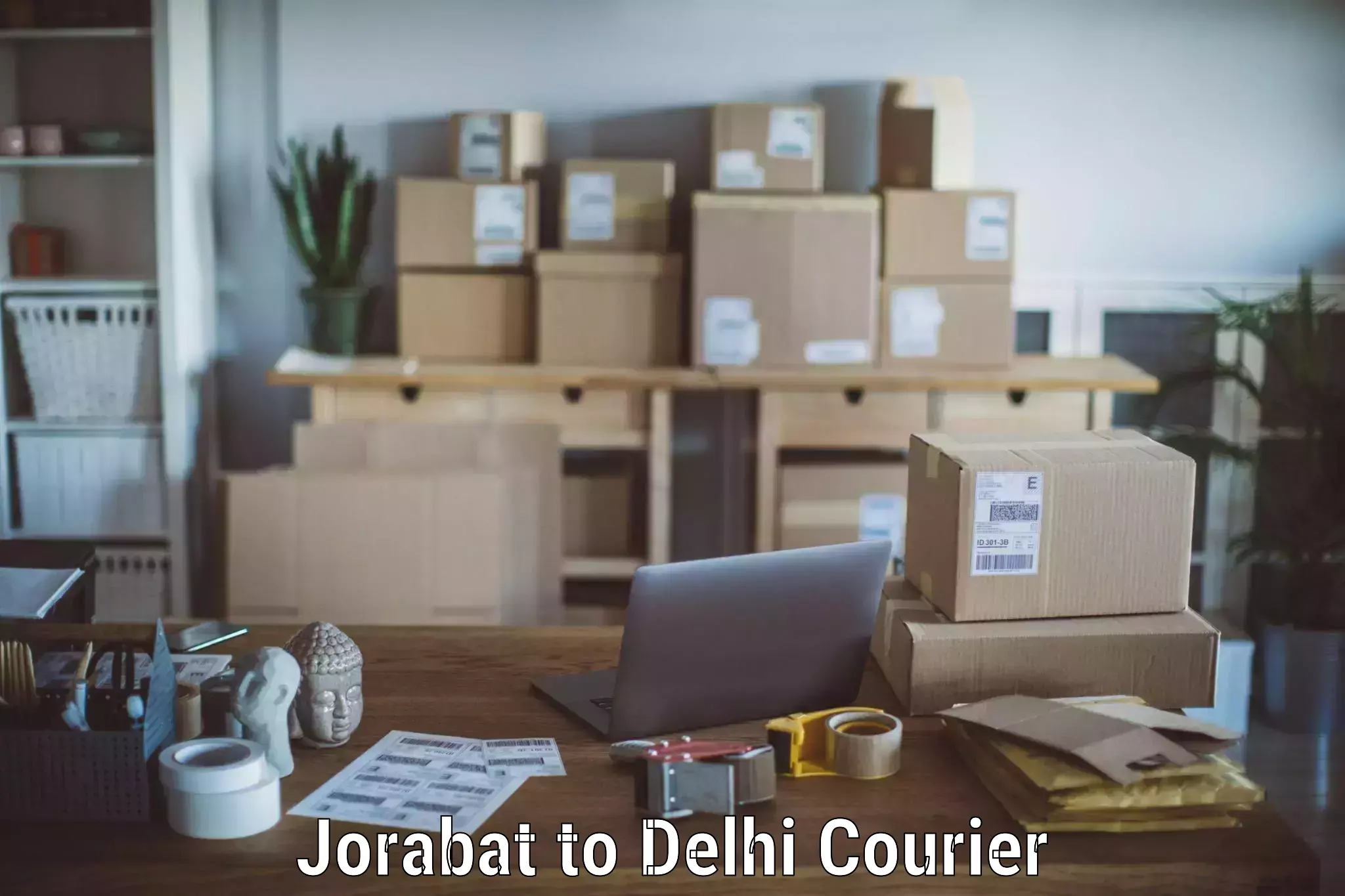 Door-to-door relocation services Jorabat to East Delhi