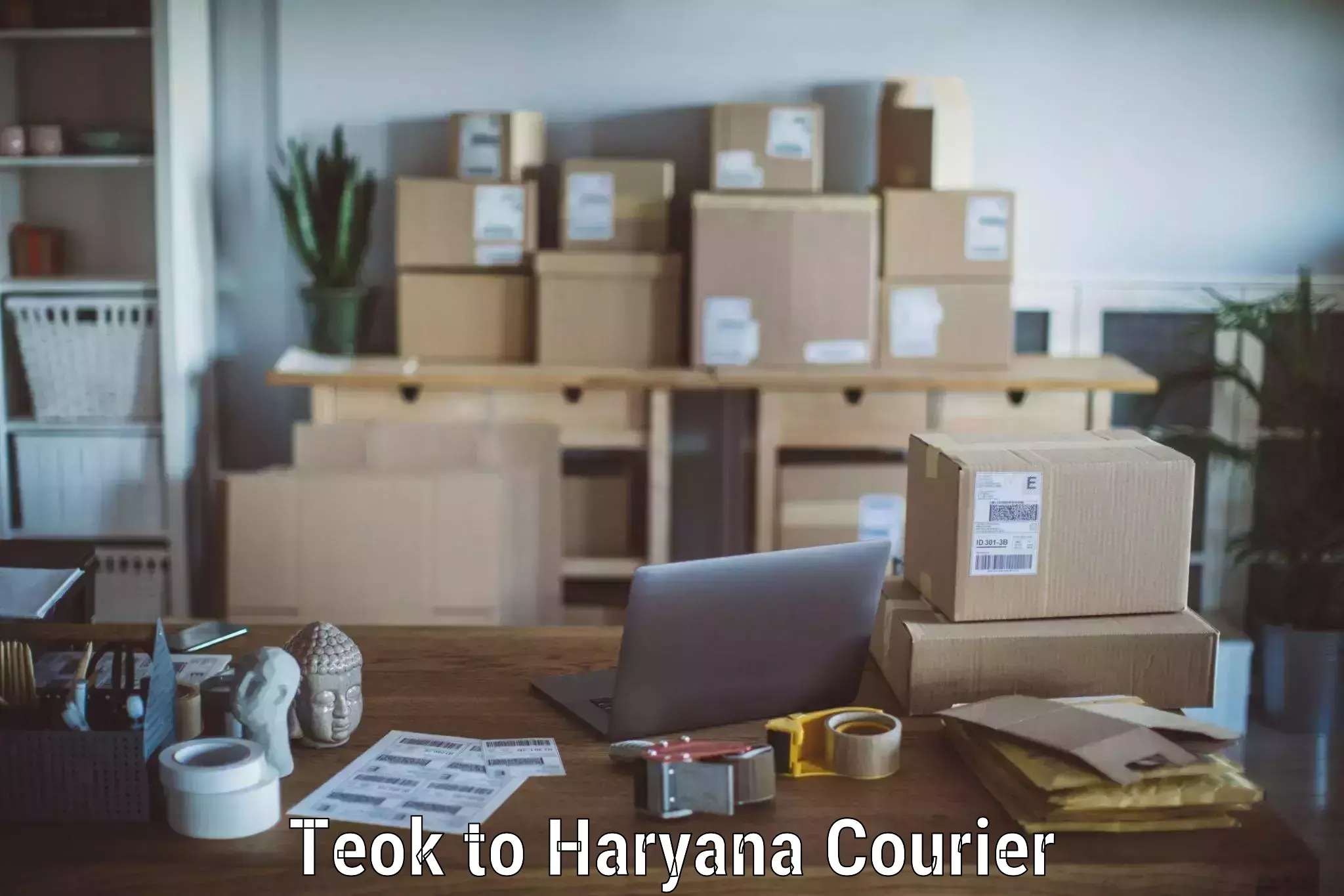 Furniture logistics Teok to Haryana