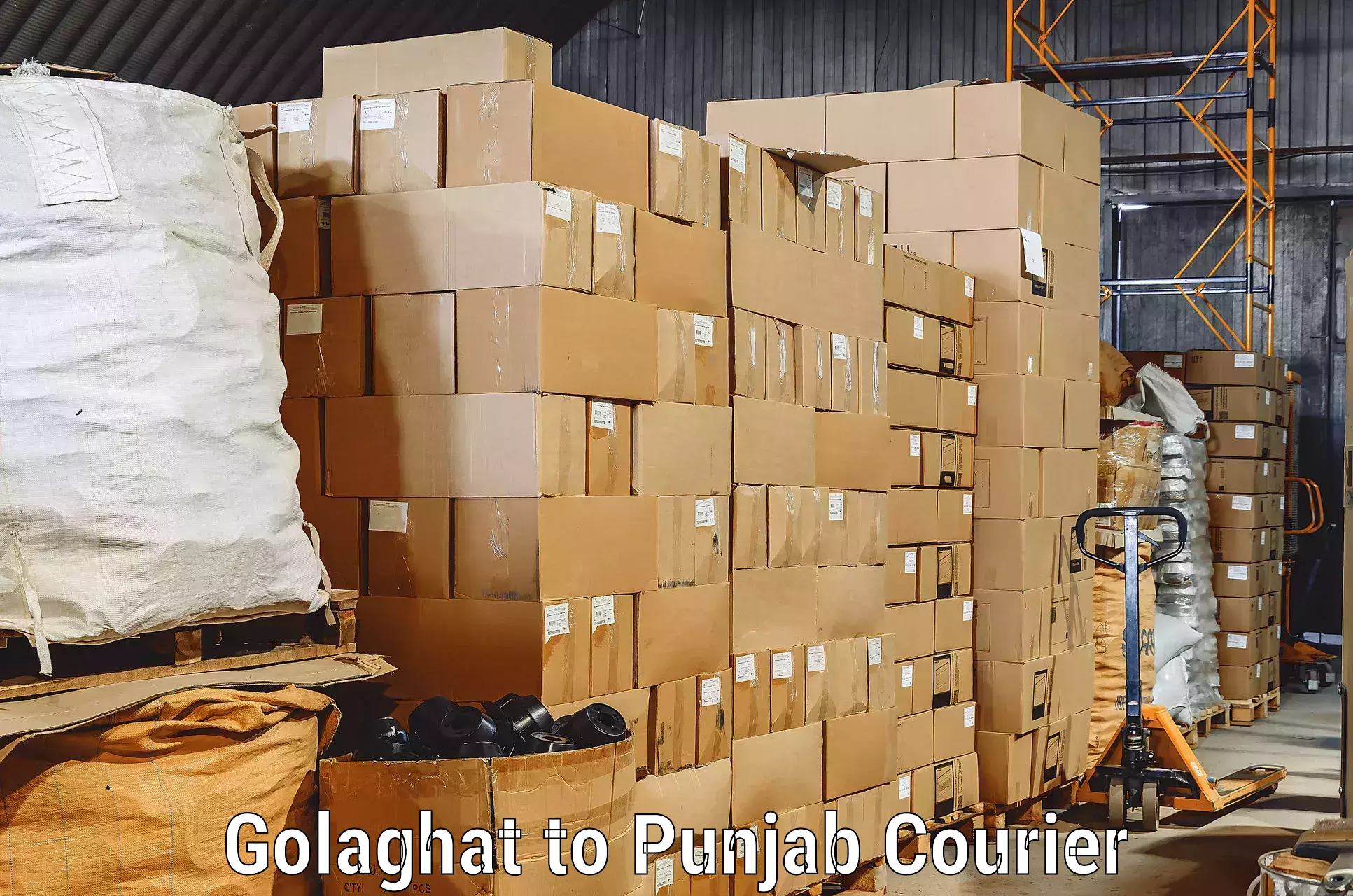 Packing and moving services Golaghat to Thapar Institute of Engineering and Technology Patiala