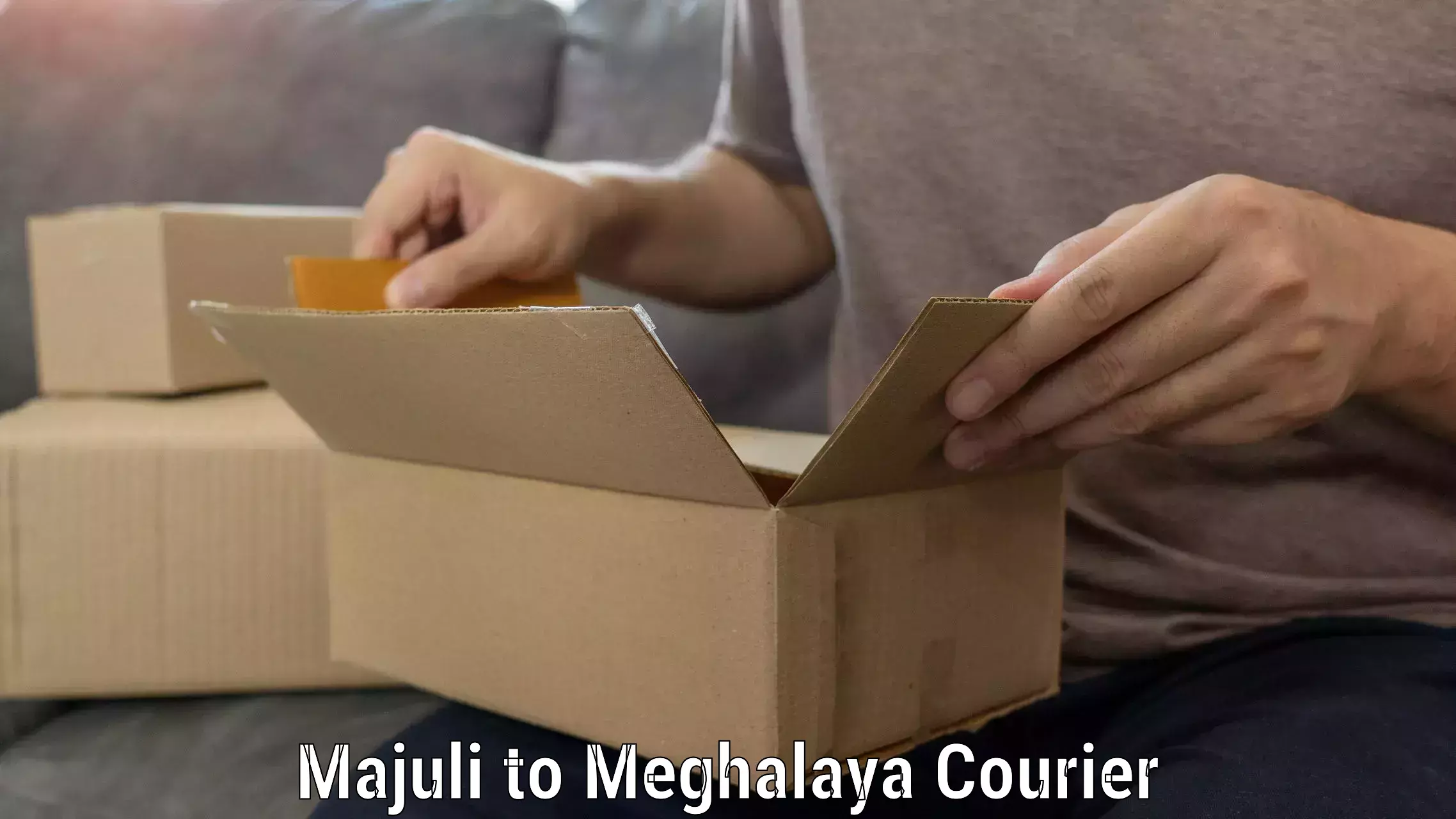 Stress-free furniture moving Majuli to Meghalaya