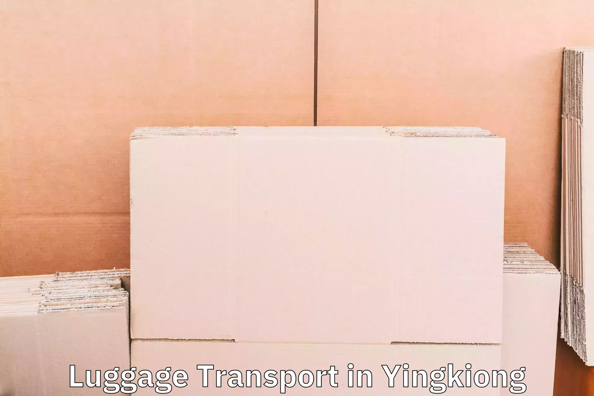 Festival baggage courier in Yingkiong