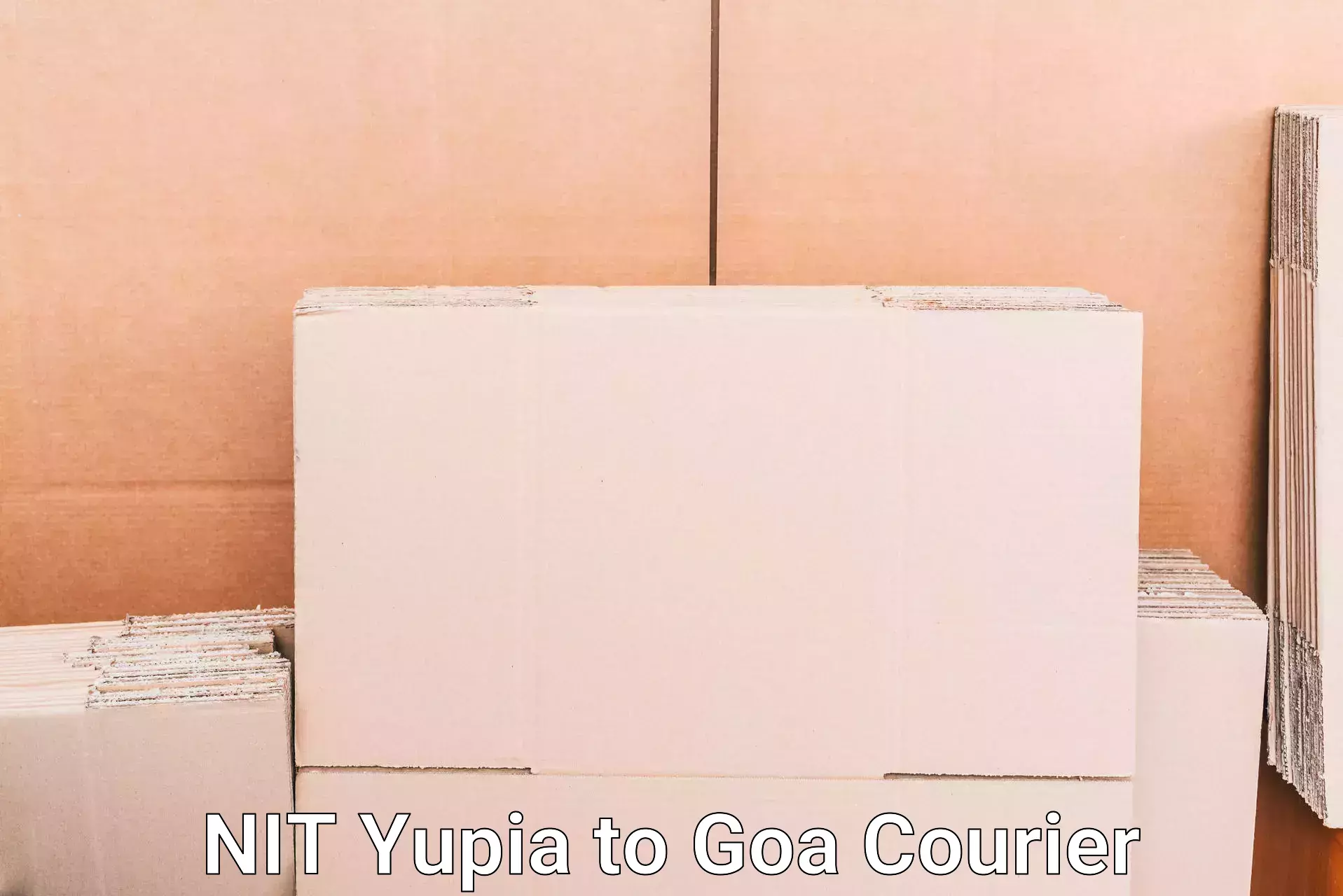 Baggage delivery scheduling NIT Yupia to Goa