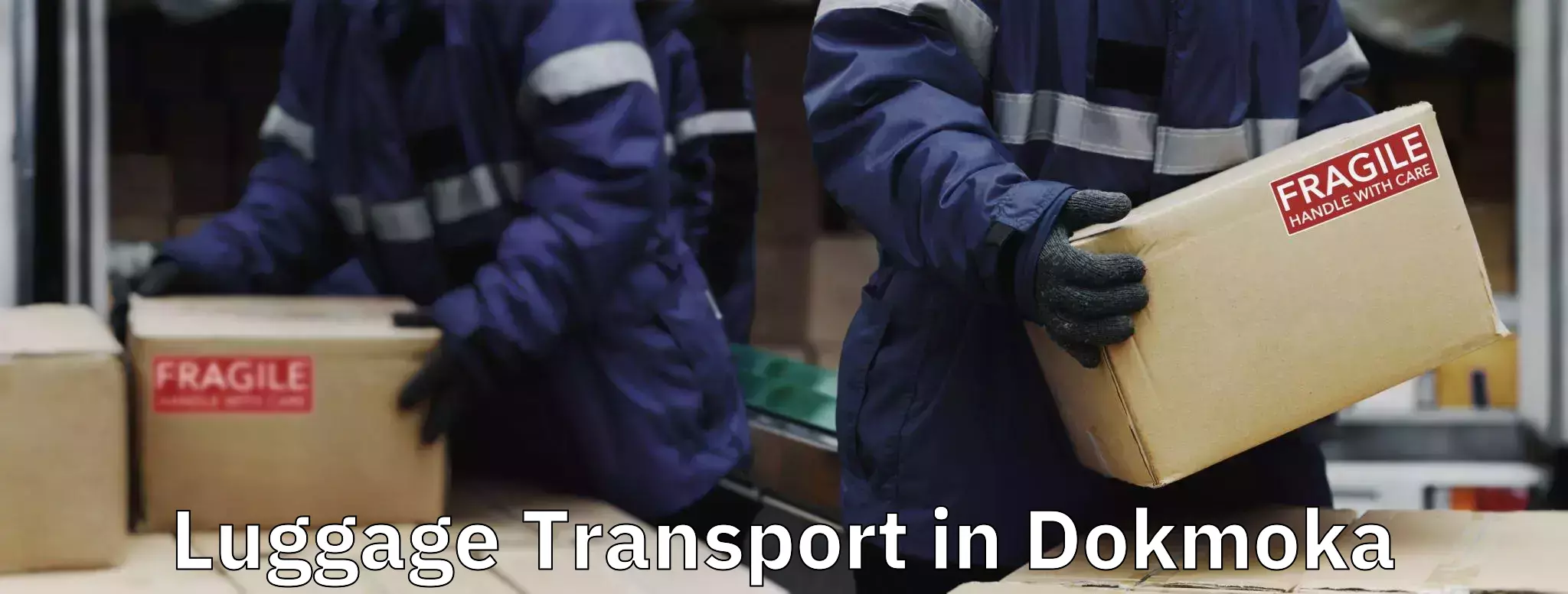 Automated luggage transport in Dokmoka