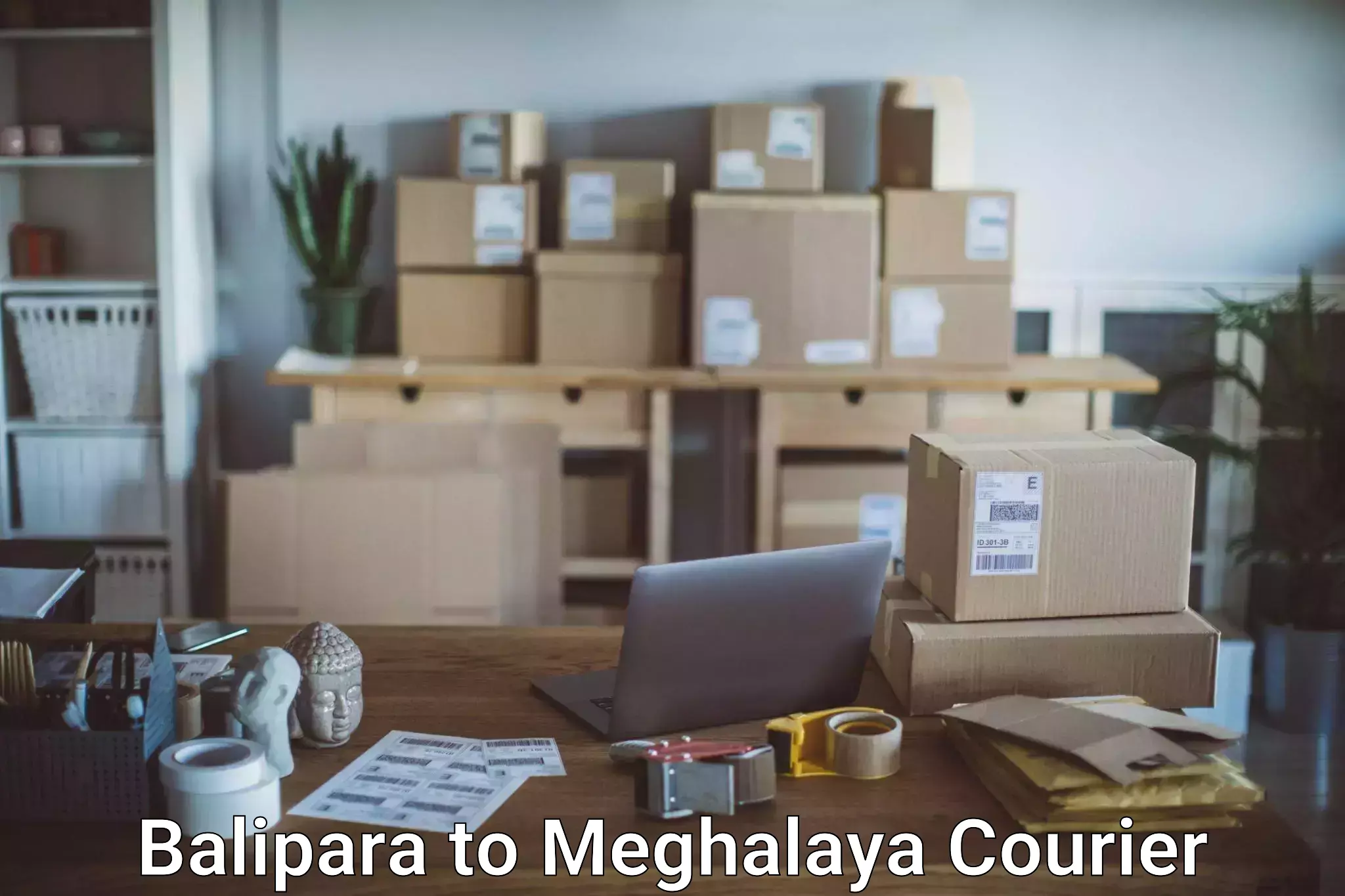 Door to door luggage delivery Balipara to NIT Meghalaya