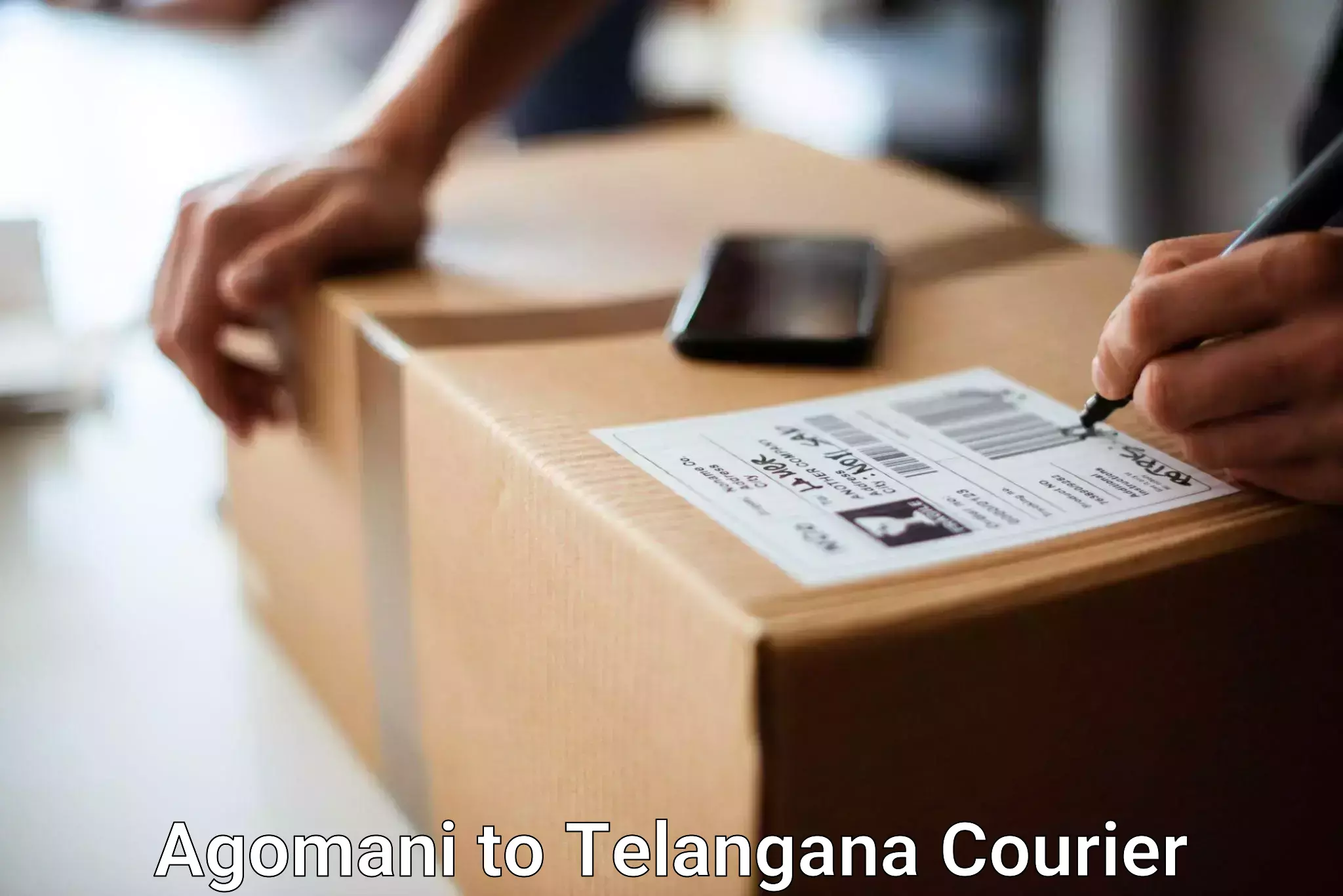 Luggage transport tips Agomani to Secunderabad