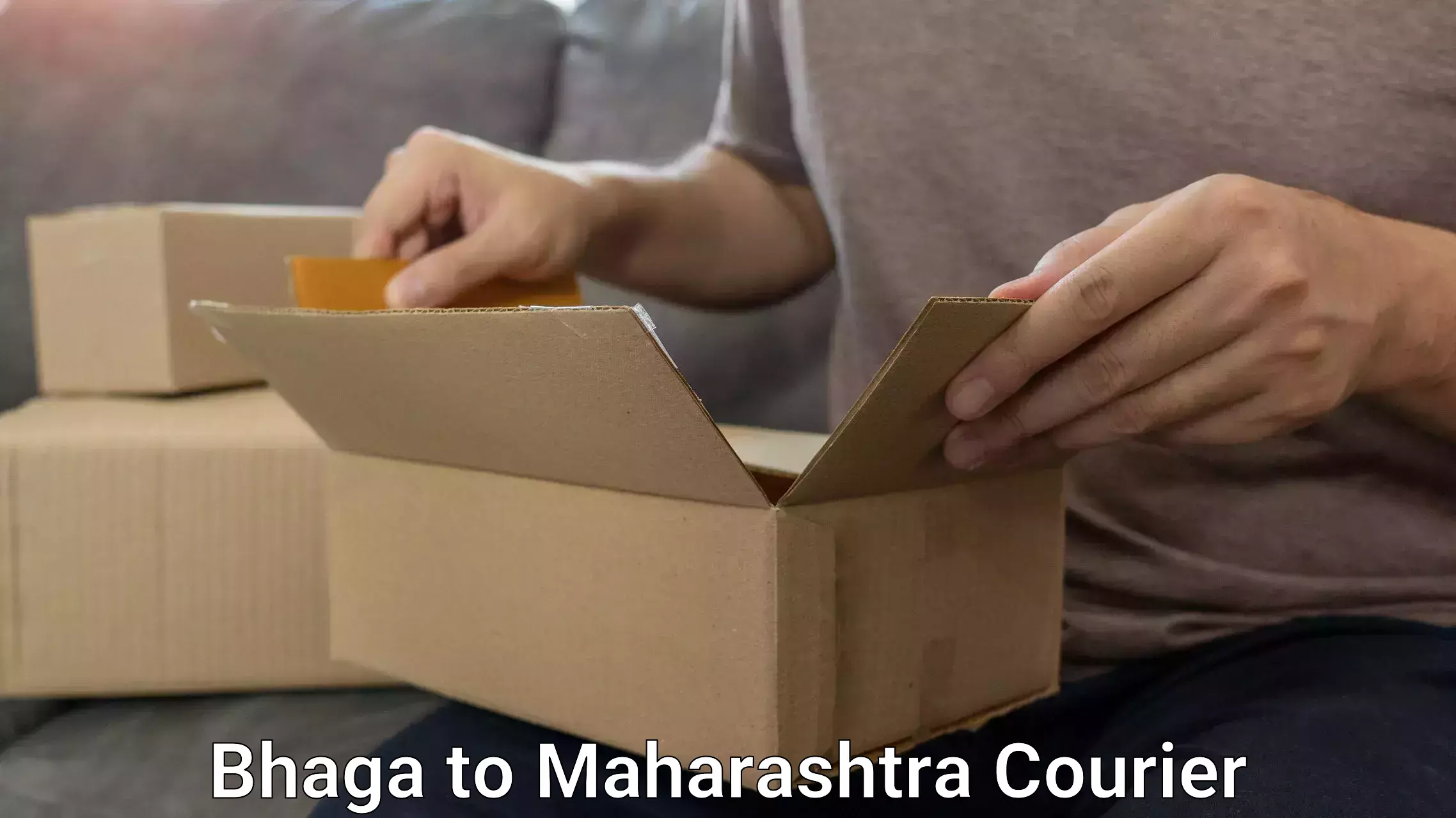 Flexible luggage courier service Bhaga to Rajgurunagar