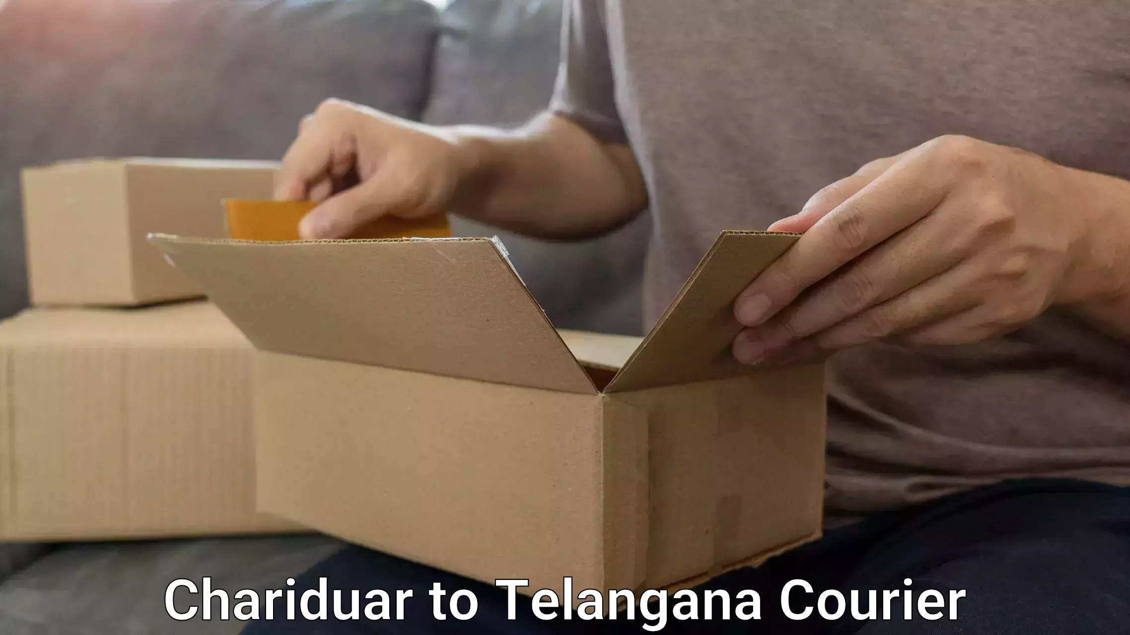 Expedited baggage courier Chariduar to Telangana
