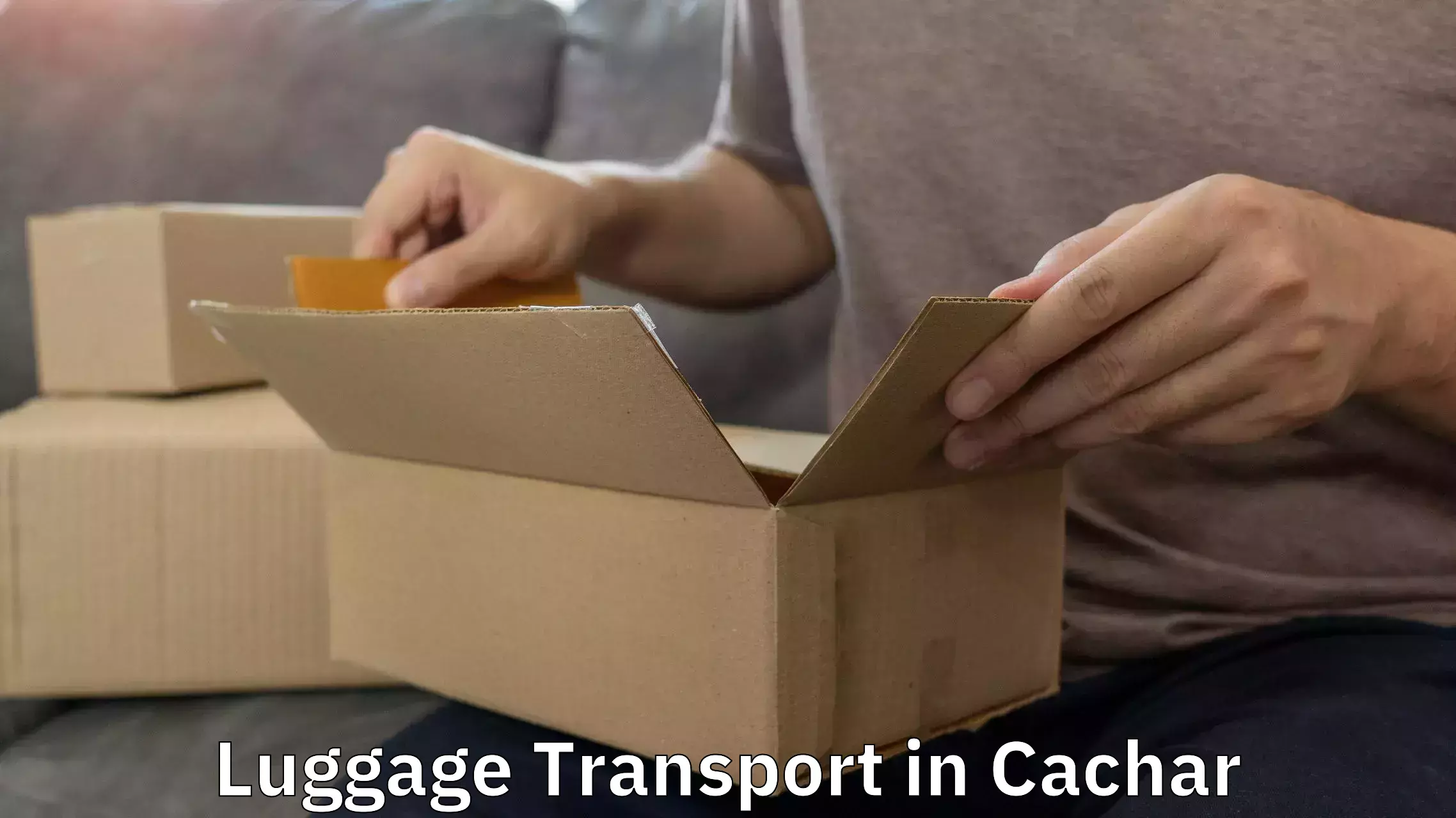 Baggage delivery management in Cachar
