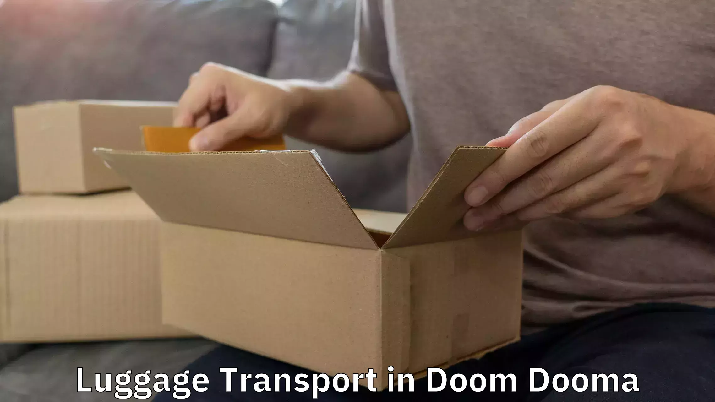 Baggage transport management in Doom Dooma