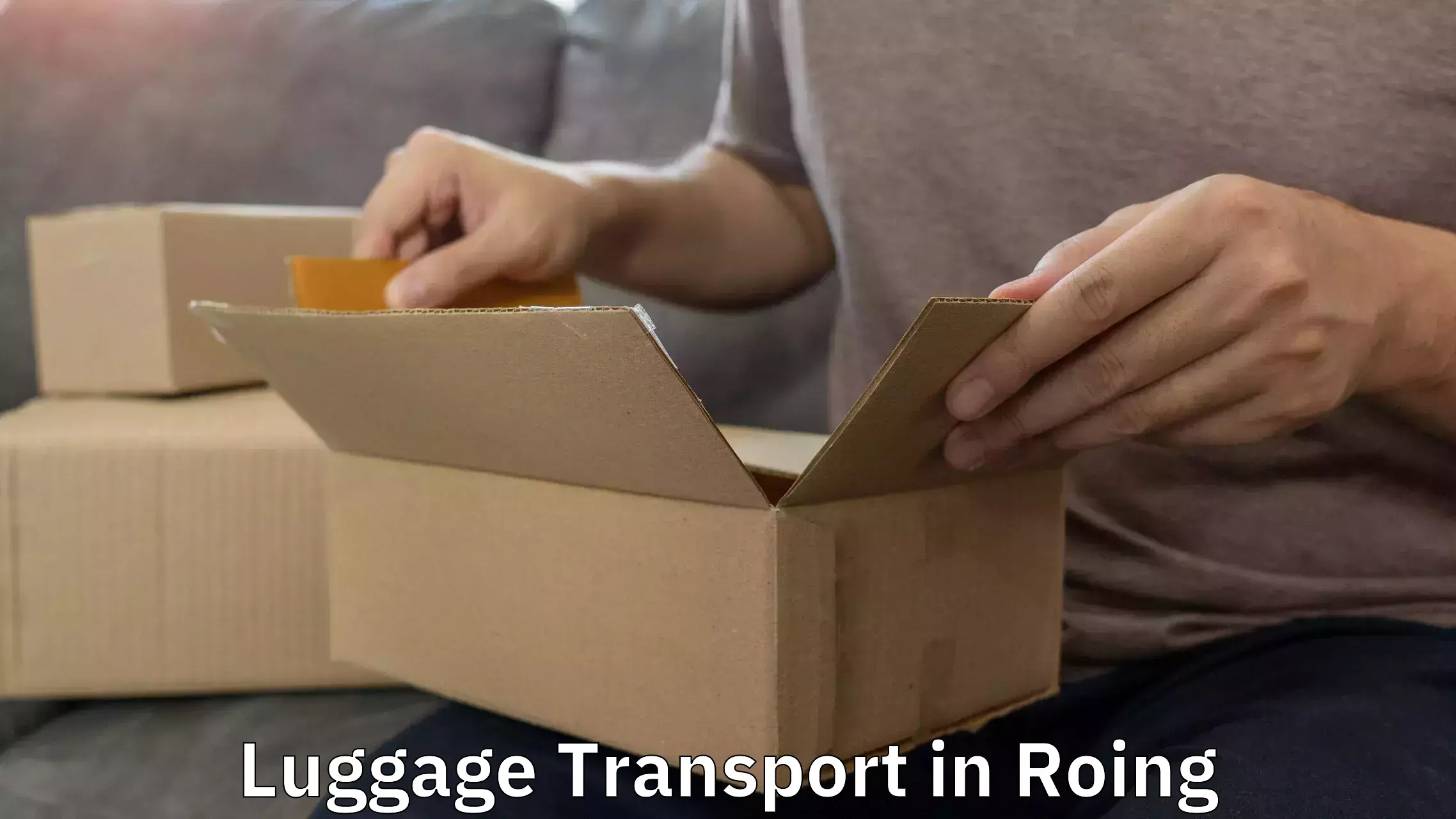 Express luggage delivery in Roing