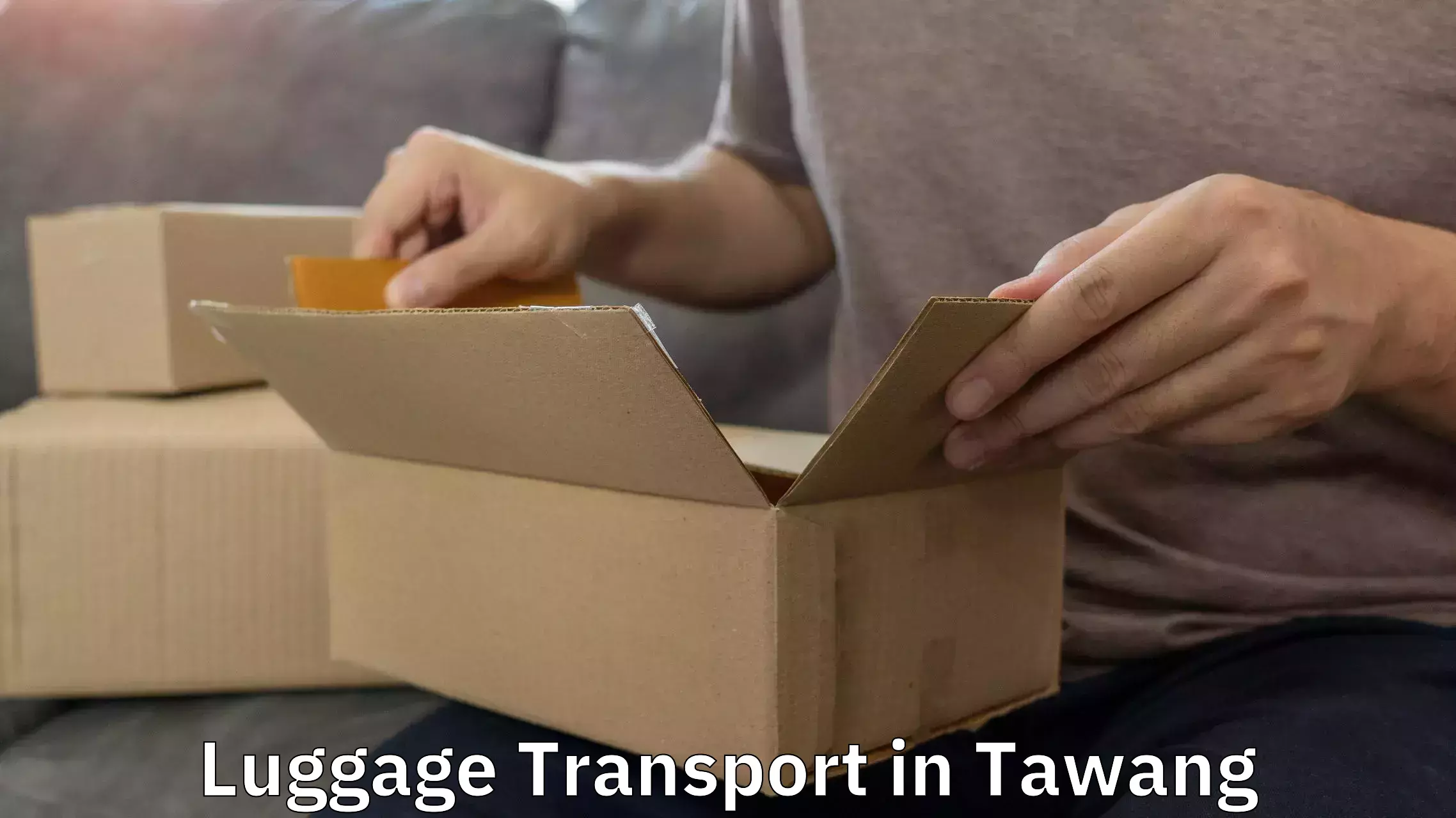 Efficient baggage transport in Tawang