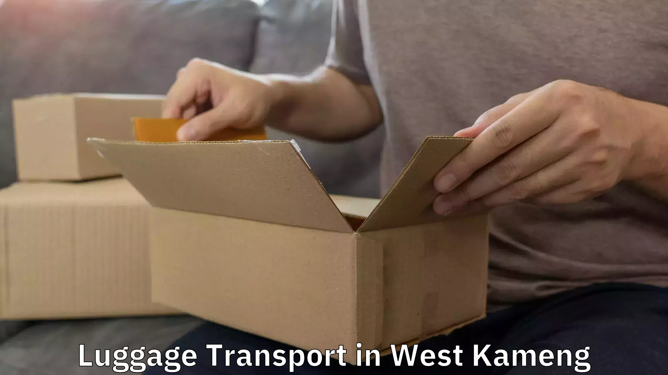 Luggage shipping estimate in West Kameng