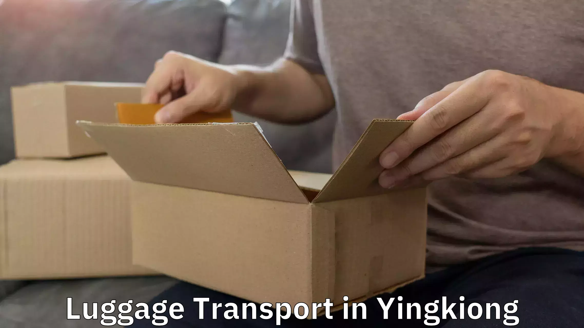 Unaccompanied luggage service in Yingkiong