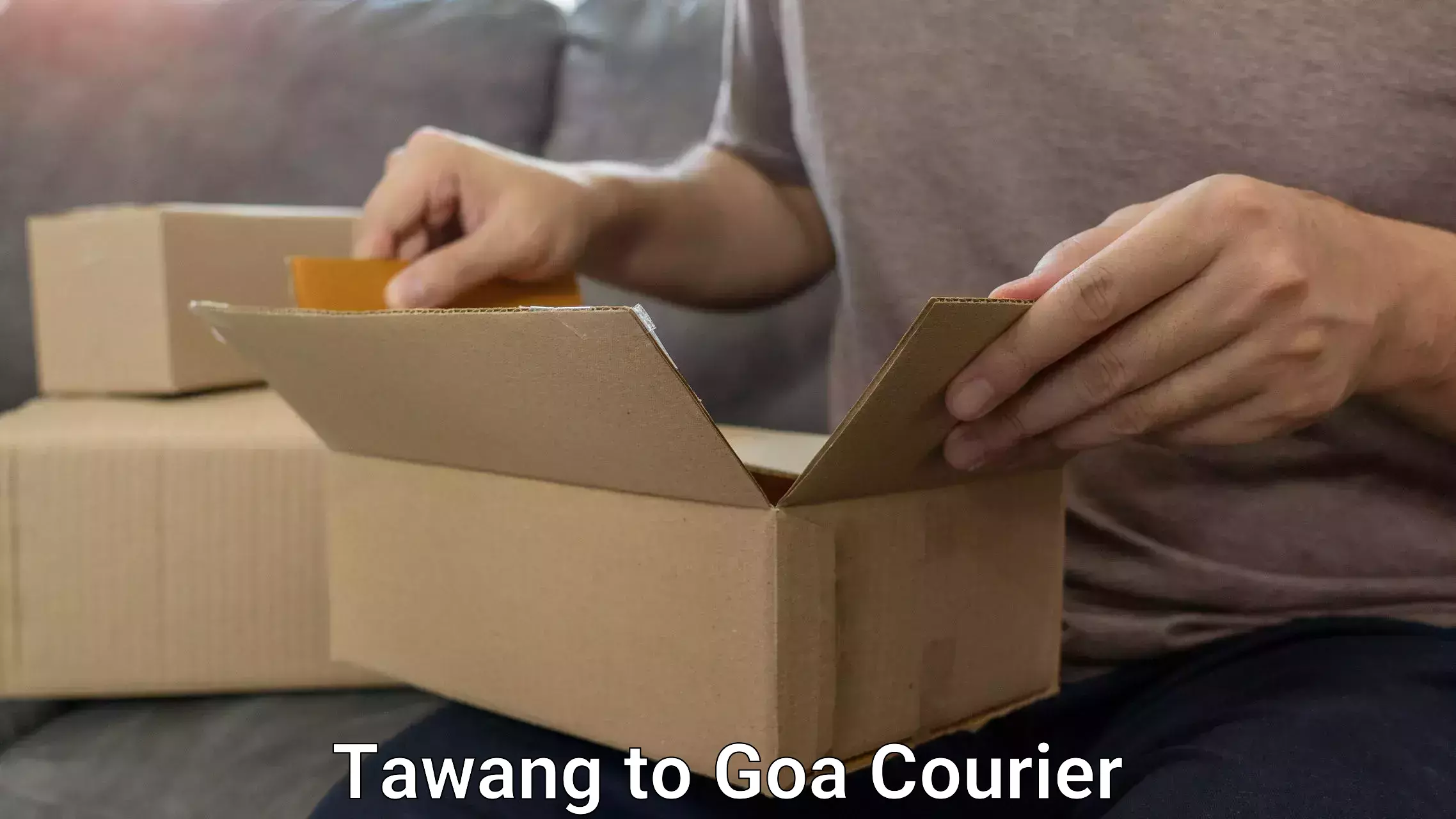 Luggage transport consultancy Tawang to Panjim
