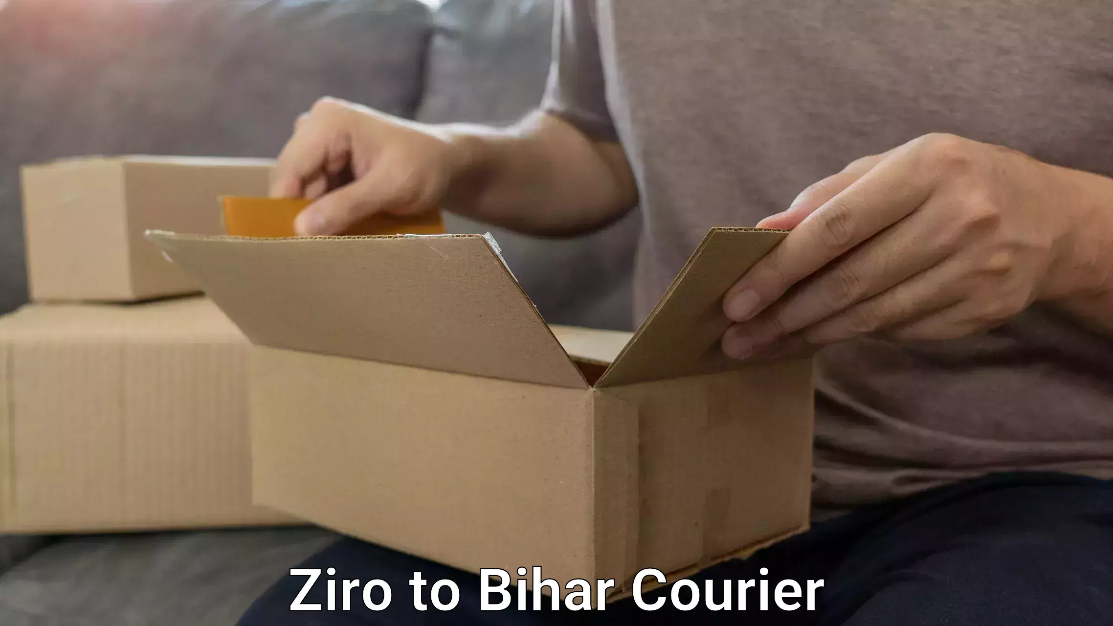 Comprehensive baggage service Ziro to Narkatiaganj