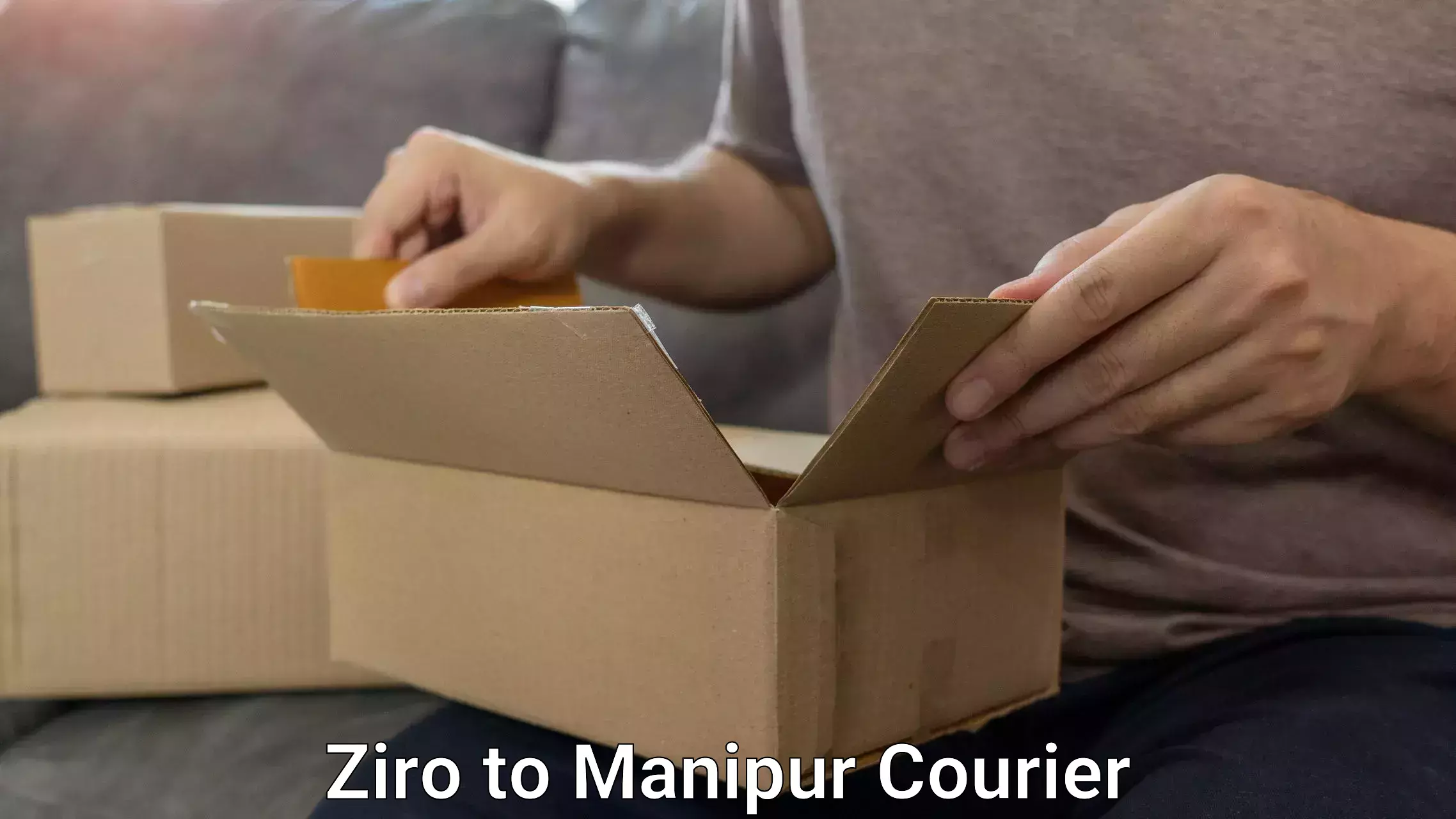 Suburban luggage delivery Ziro to Kangpokpi