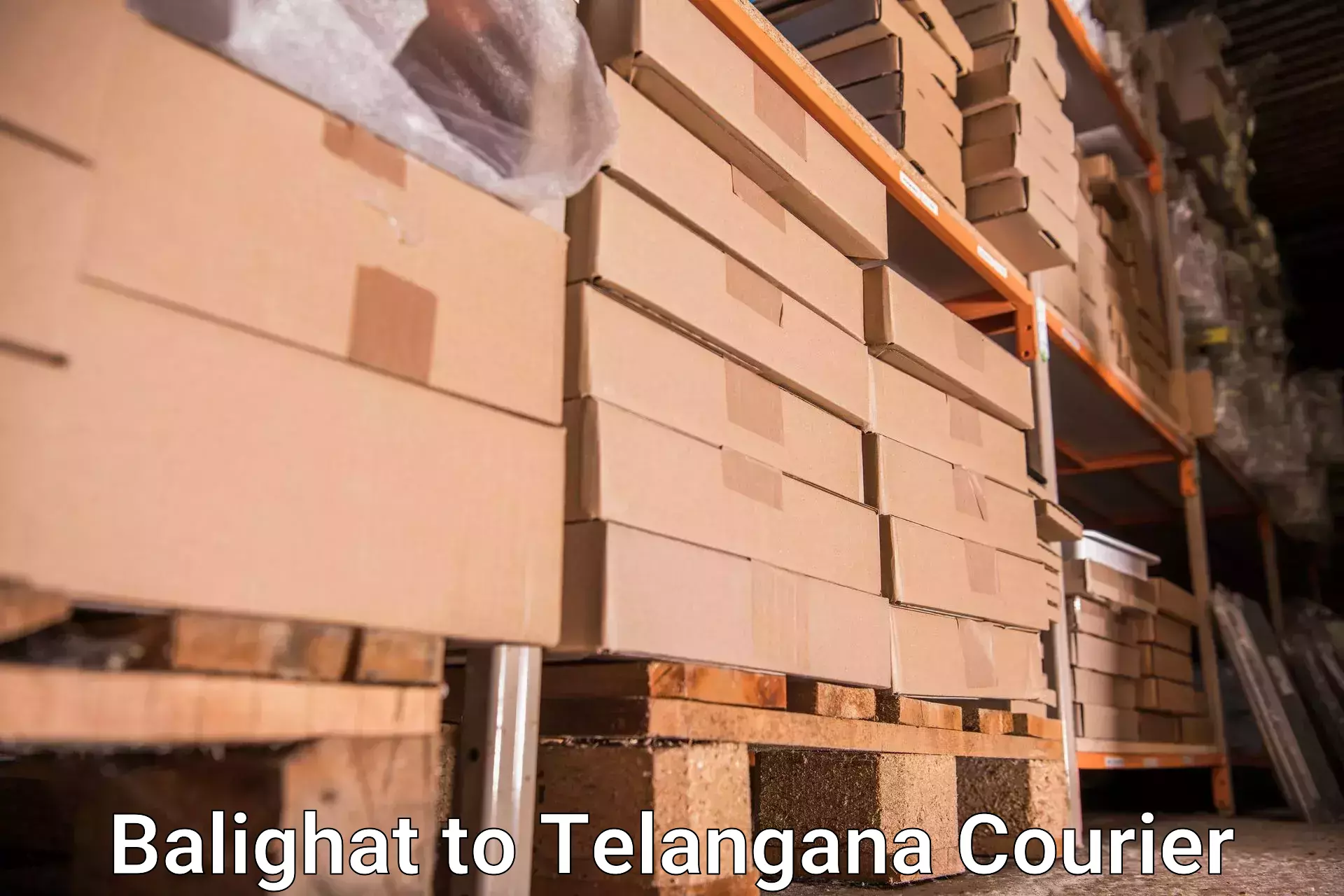 Single item baggage courier Balighat to Osmania University Hyderabad