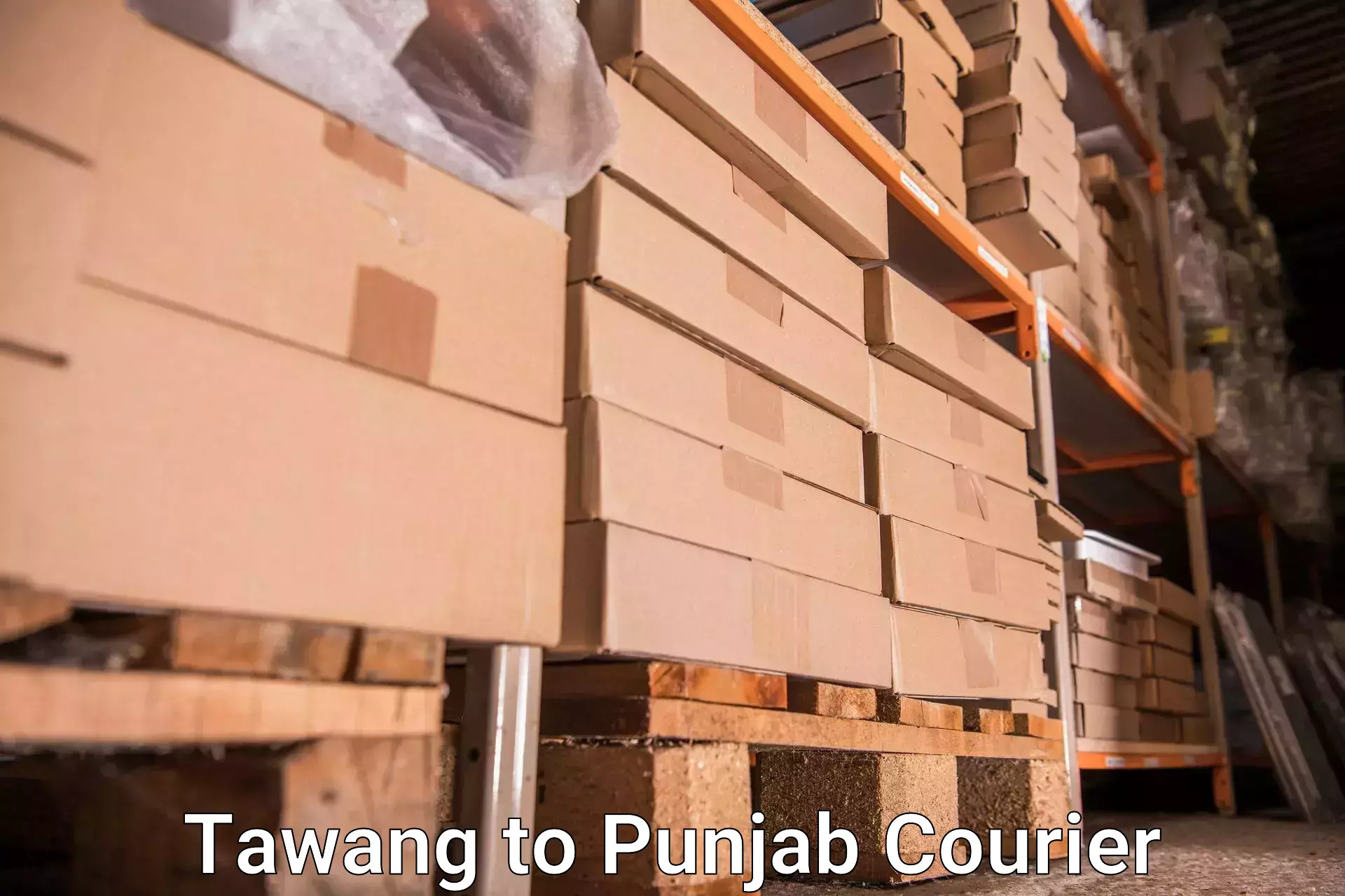 Baggage shipping service Tawang to Dinanagar