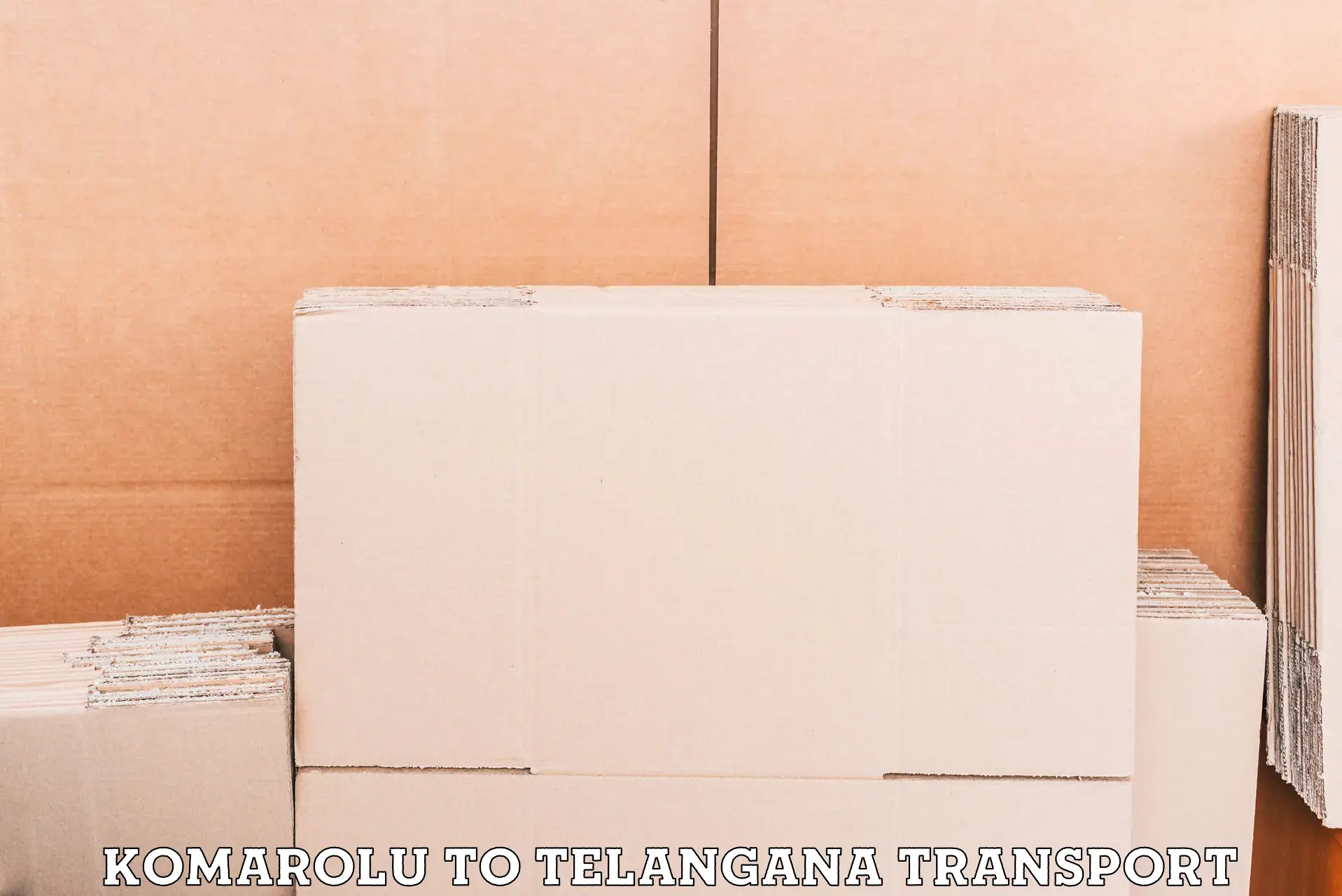 Land transport services Komarolu to Yellareddipet