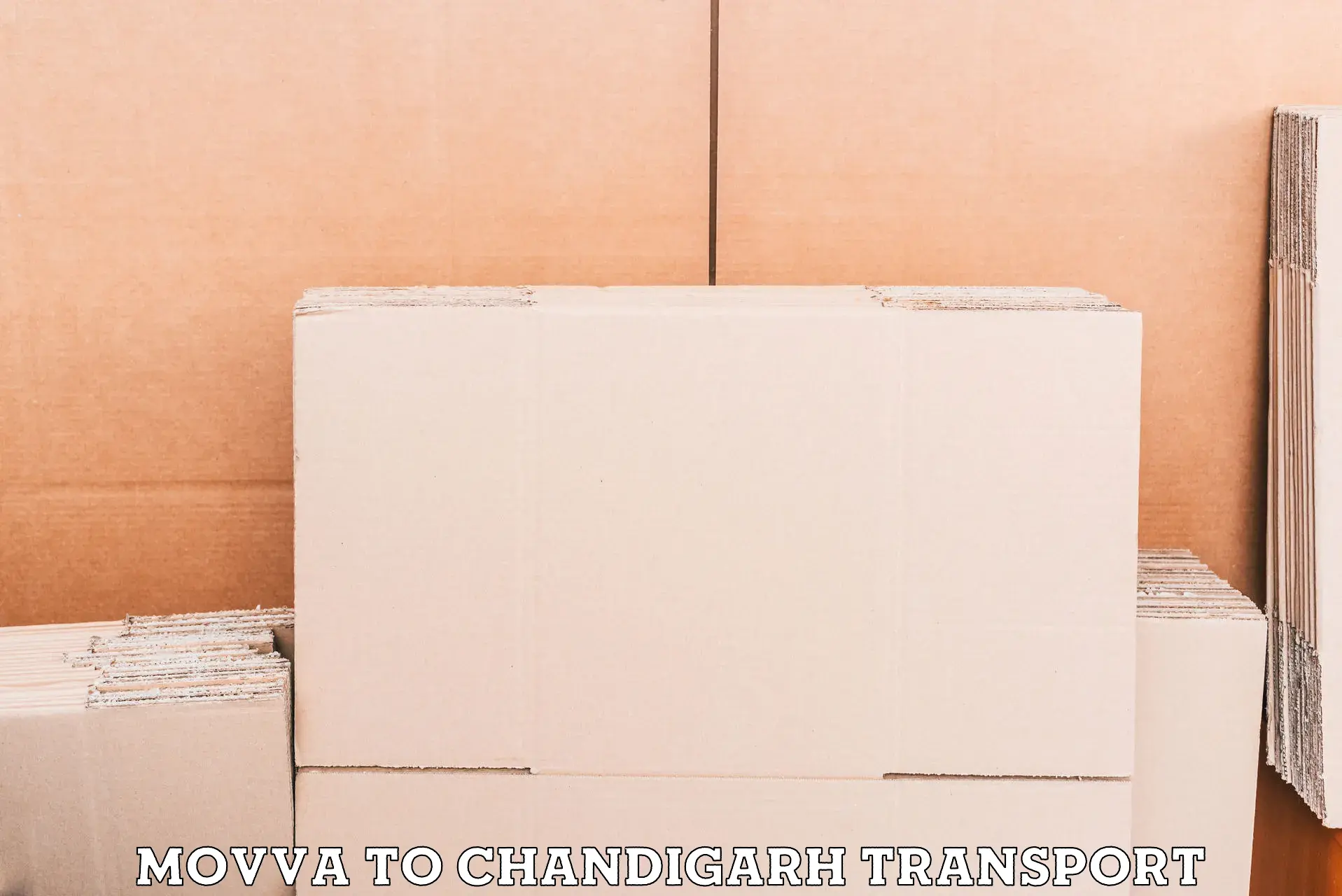 Furniture transport service Movva to Panjab University Chandigarh