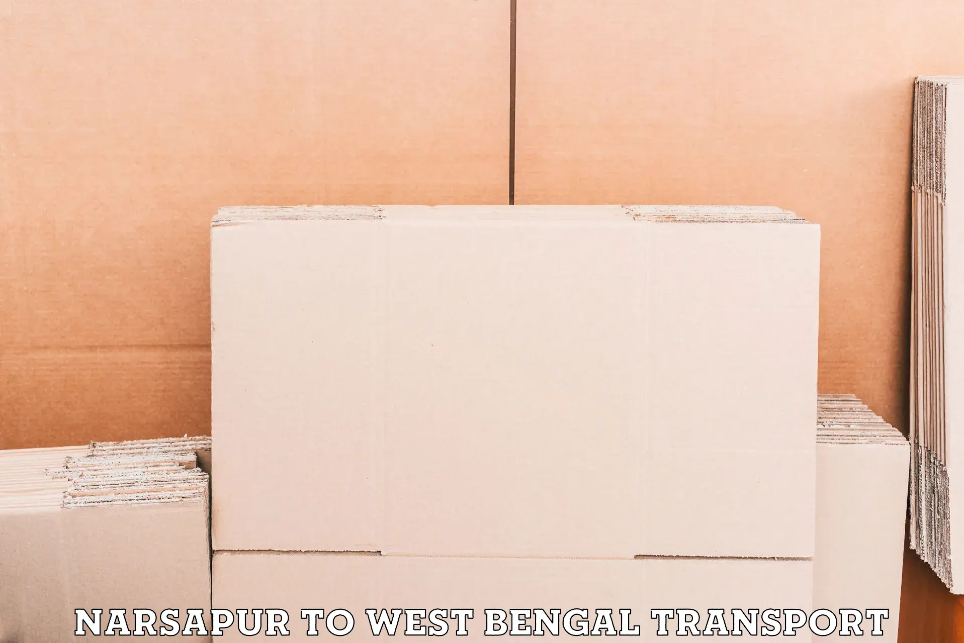 Vehicle parcel service Narsapur to NIT Durgapur