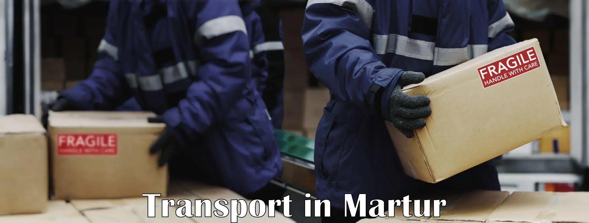 Online transport in Martur