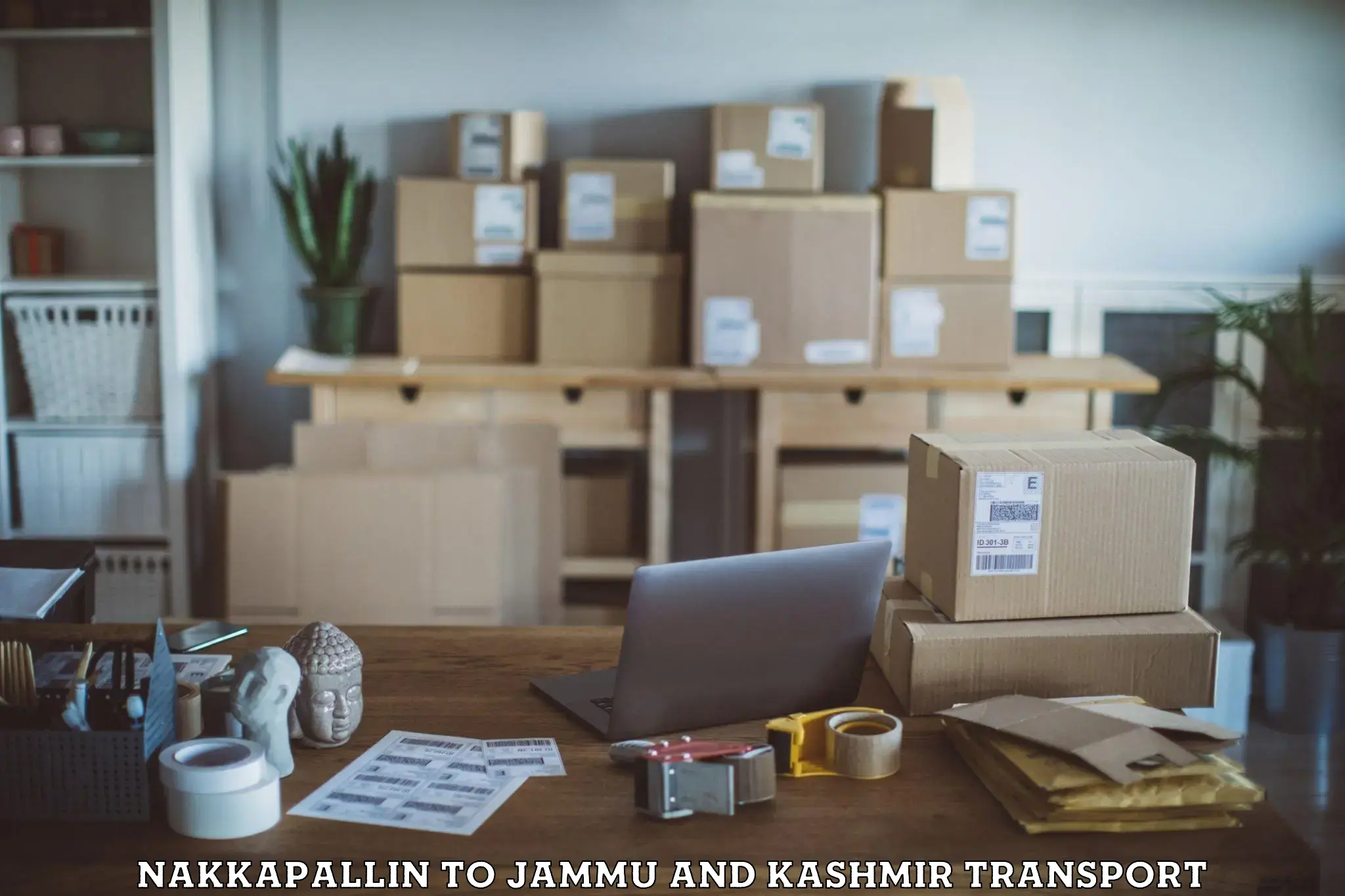 Material transport services Nakkapallin to Jammu