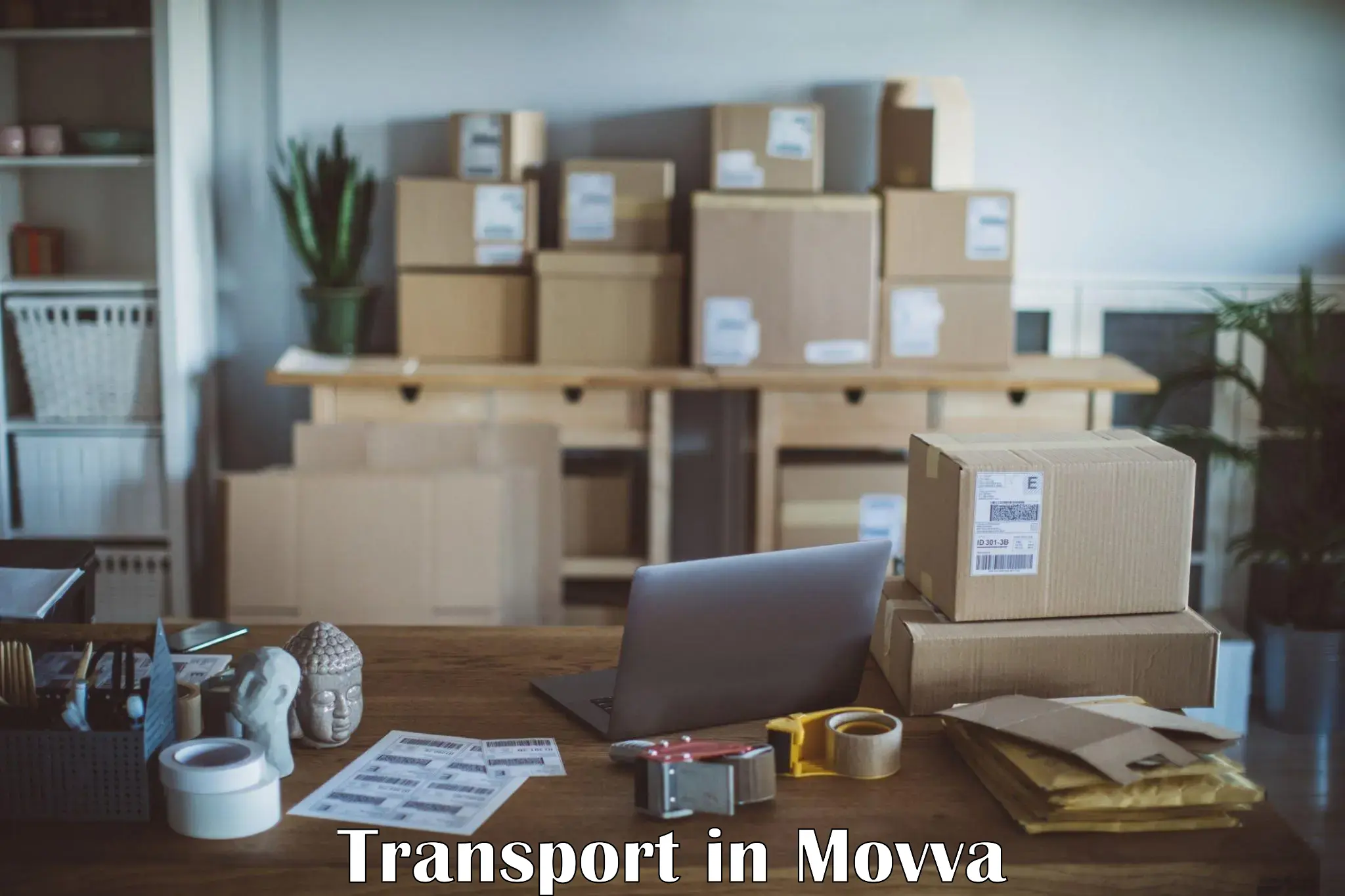 Pick up transport service in Movva