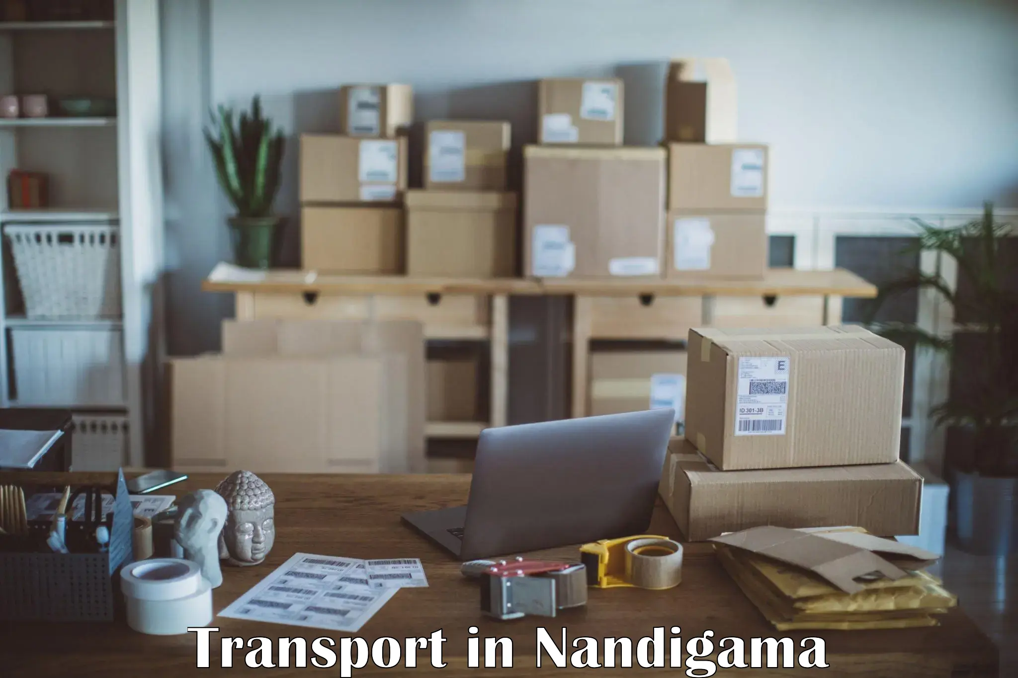 Online transport booking in Nandigama