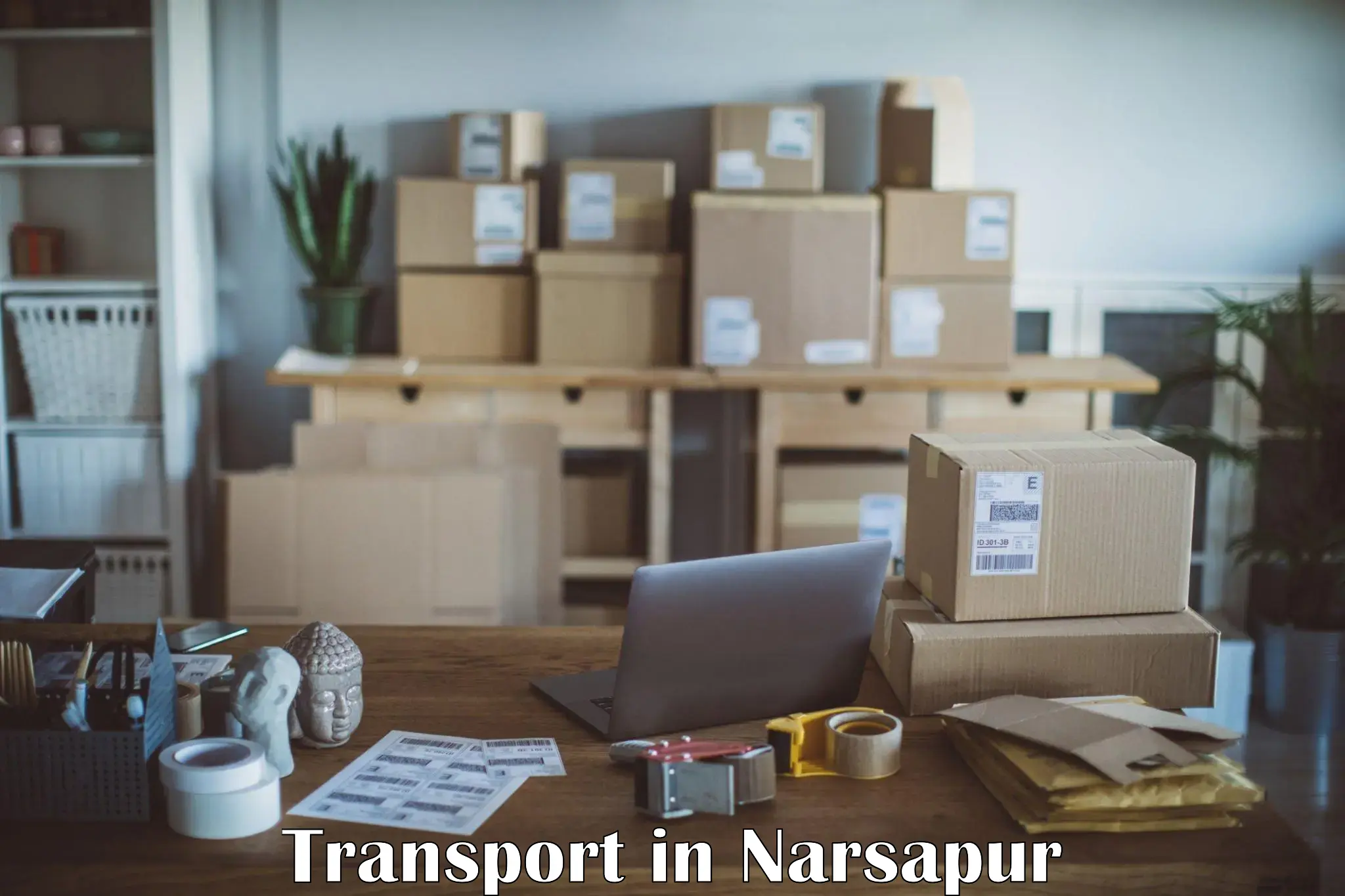 Two wheeler parcel service in Narsapur