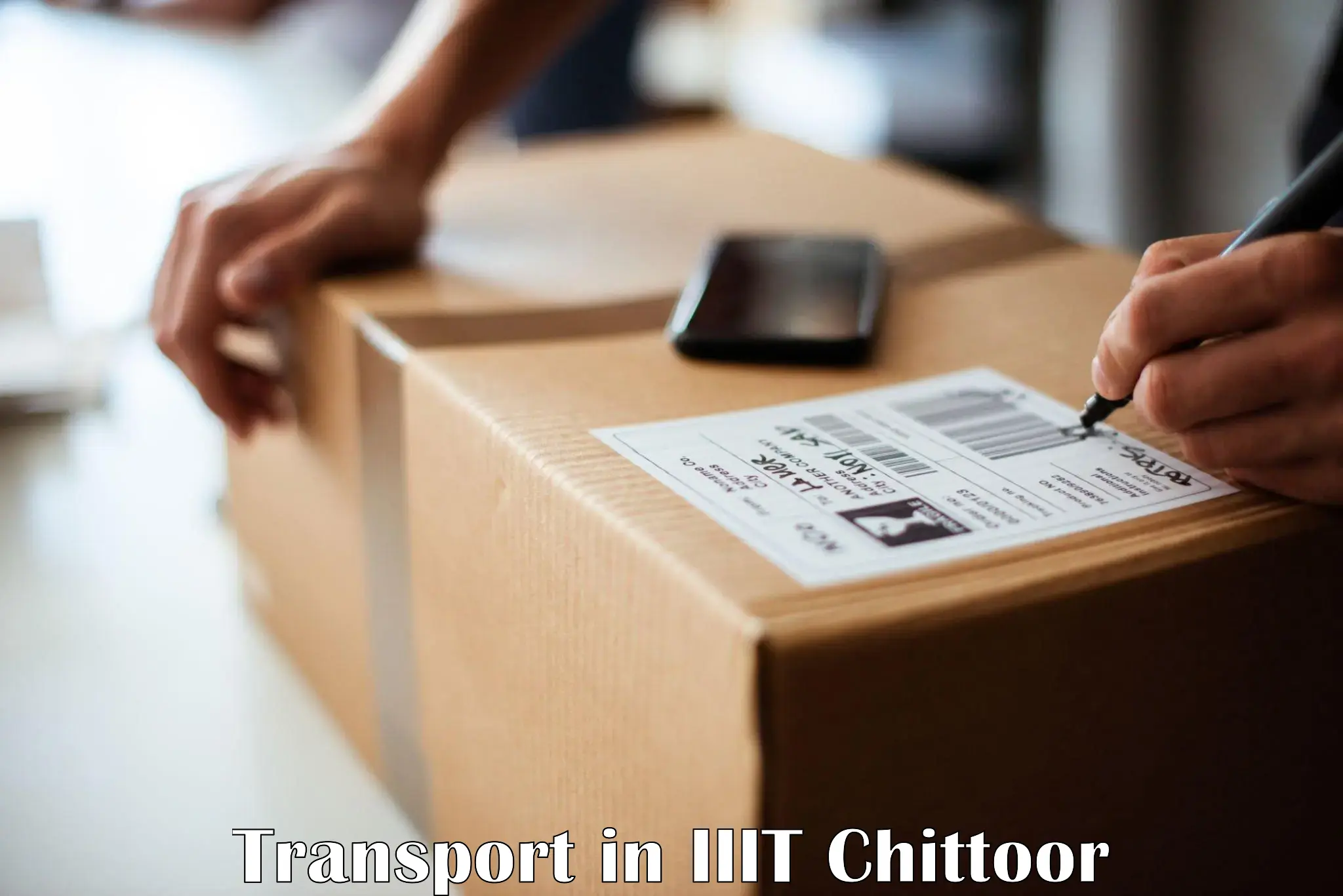 Scooty parcel in IIIT Chittoor