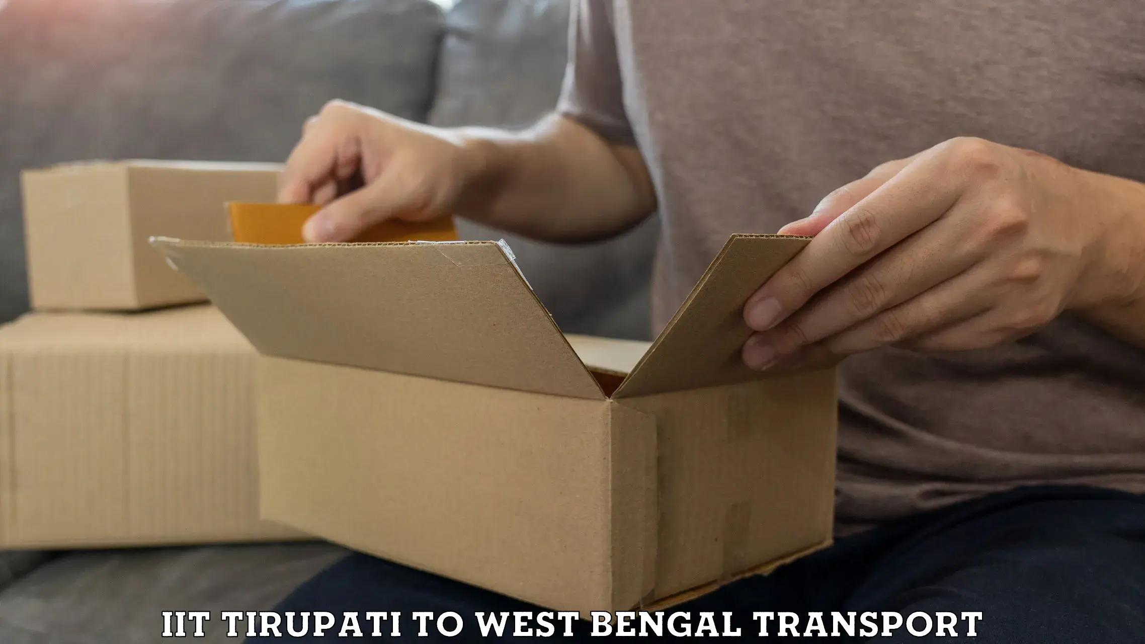 Domestic transport services IIT Tirupati to West Bengal