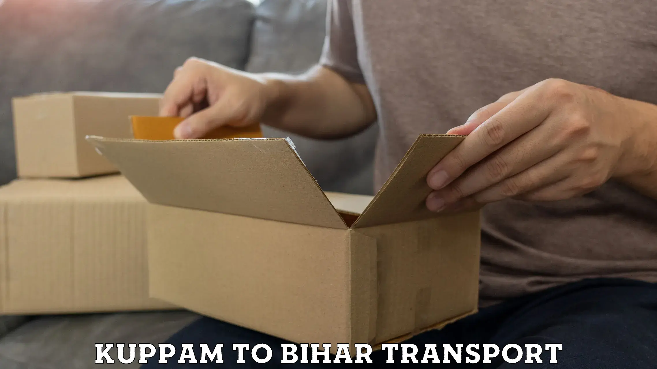 Cargo transport services Kuppam to Bhawanipur Rajdham