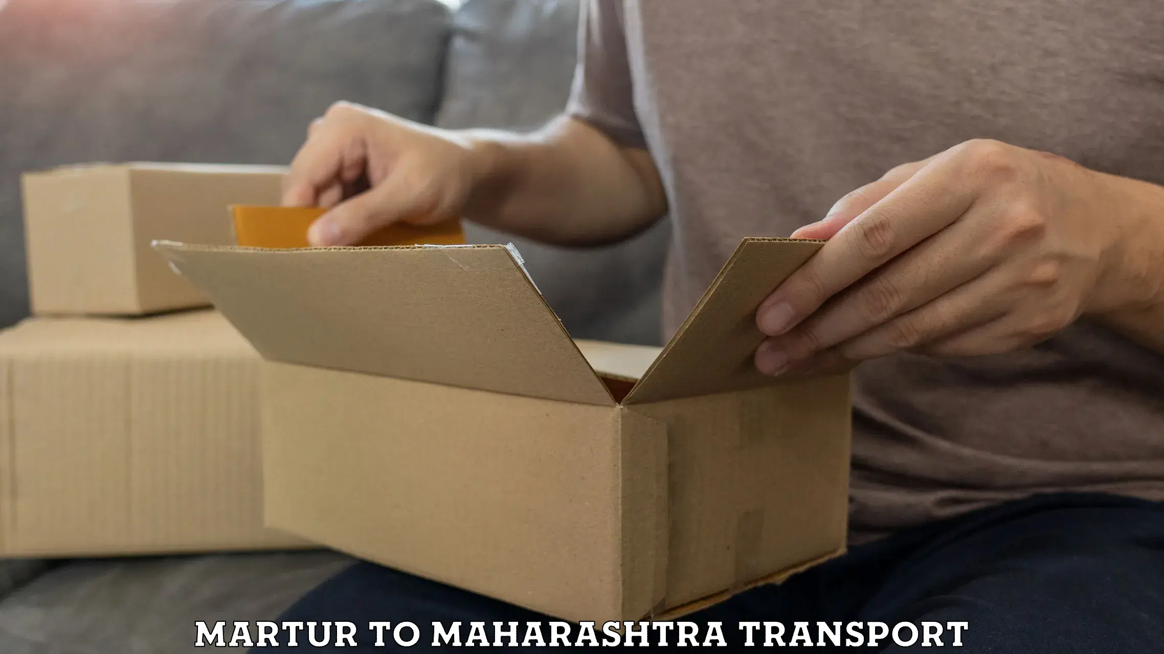 Logistics transportation services Martur to Ashti