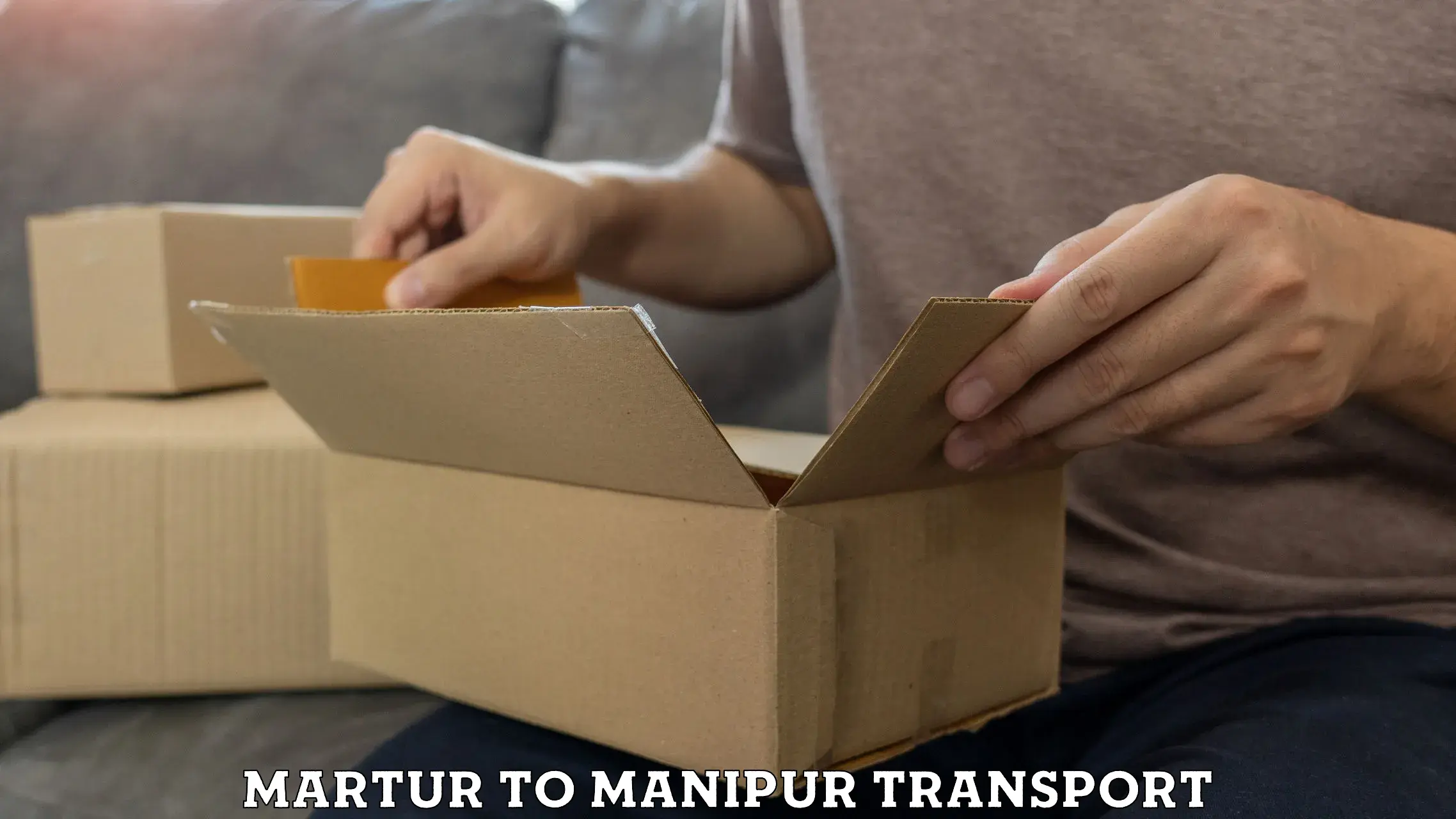 Air freight transport services Martur to Kaptipada