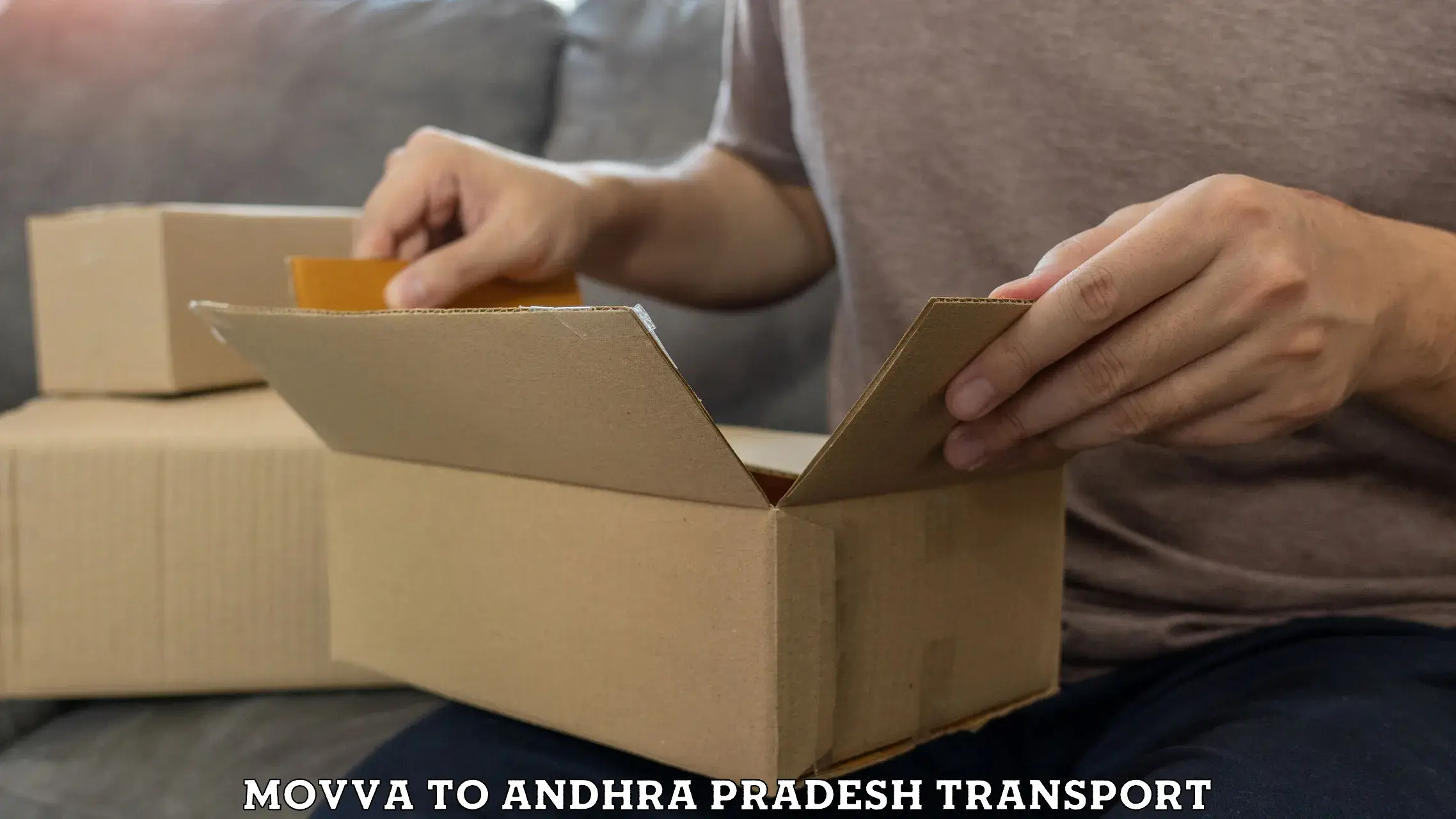 Container transport service Movva to Annavaram
