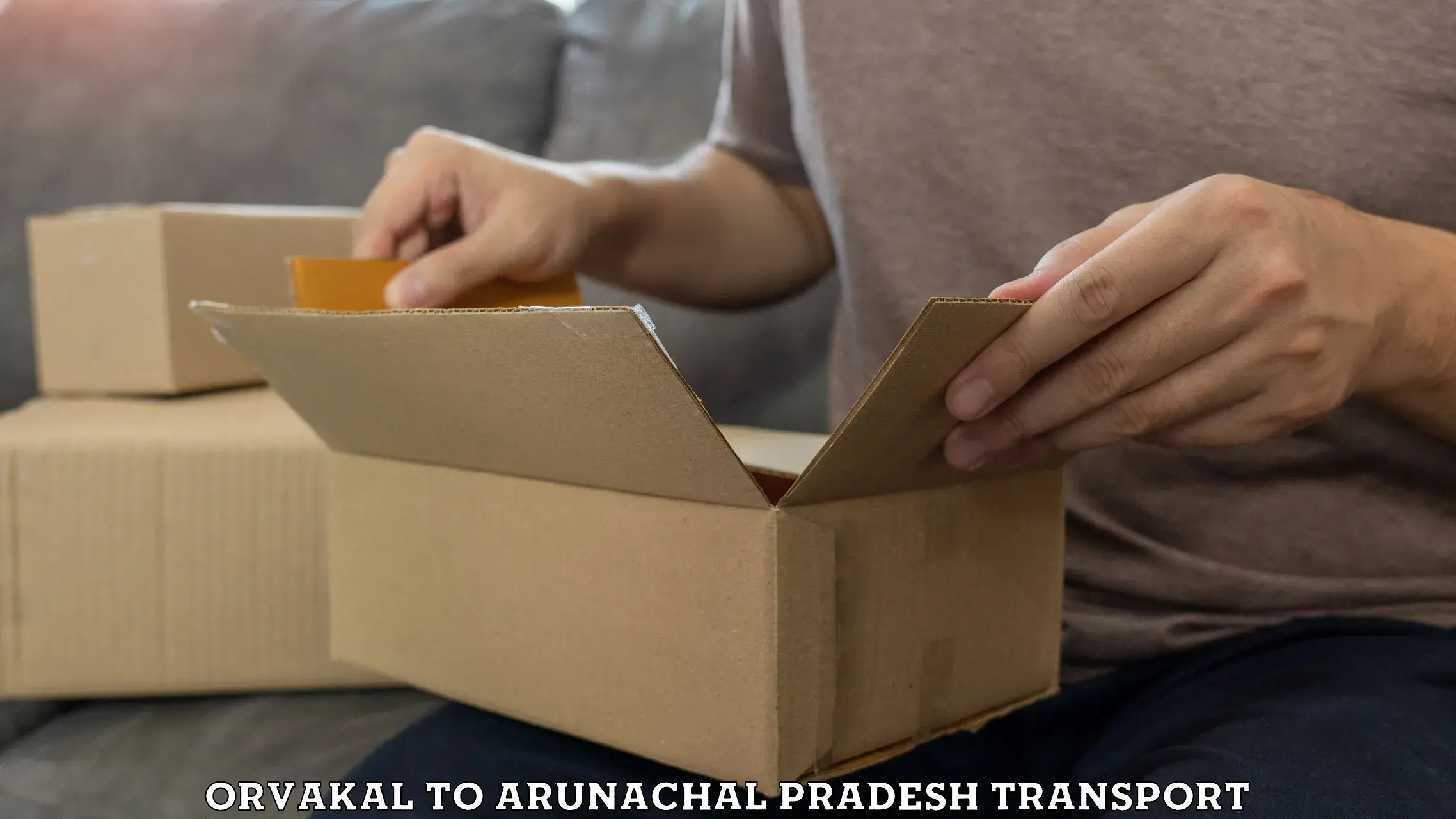 Road transport online services Orvakal to Namsai